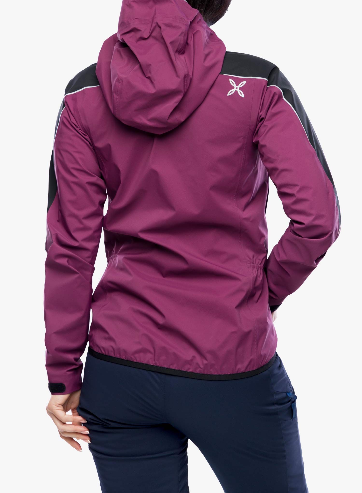 Ženska nepremočljiva jakna Montura Magic 2.0 Jacket - wine red