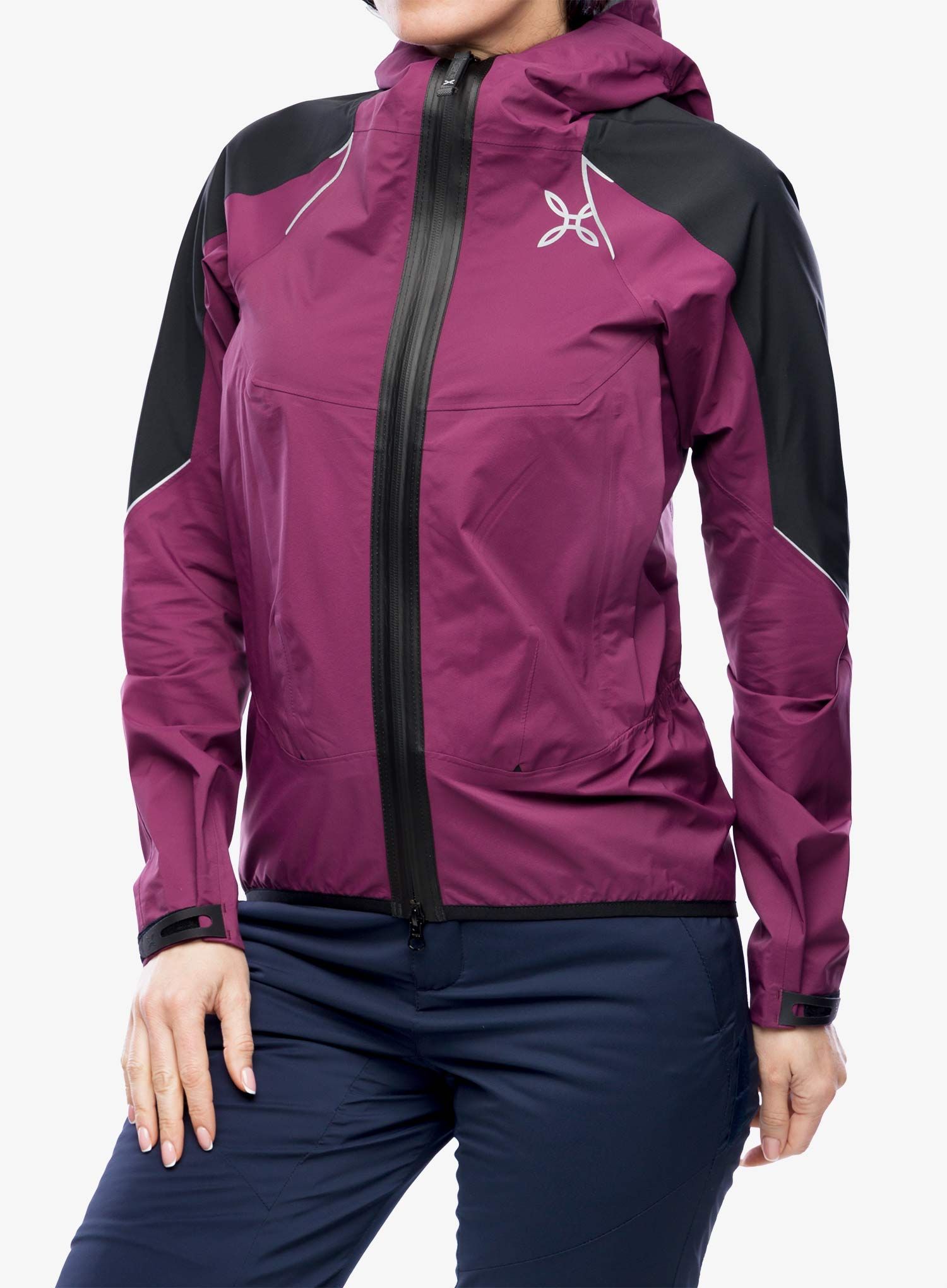 Ženska nepremočljiva jakna Montura Magic 2.0 Jacket - wine red