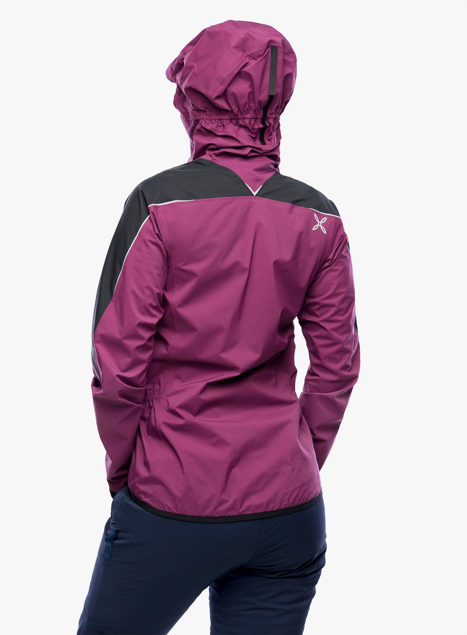 Ženska nepremočljiva jakna Montura Magic 2.0 Jacket - wine red