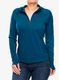 Ženska jopica Mountain Equipment Aiguille Hooded Top - majolica blue