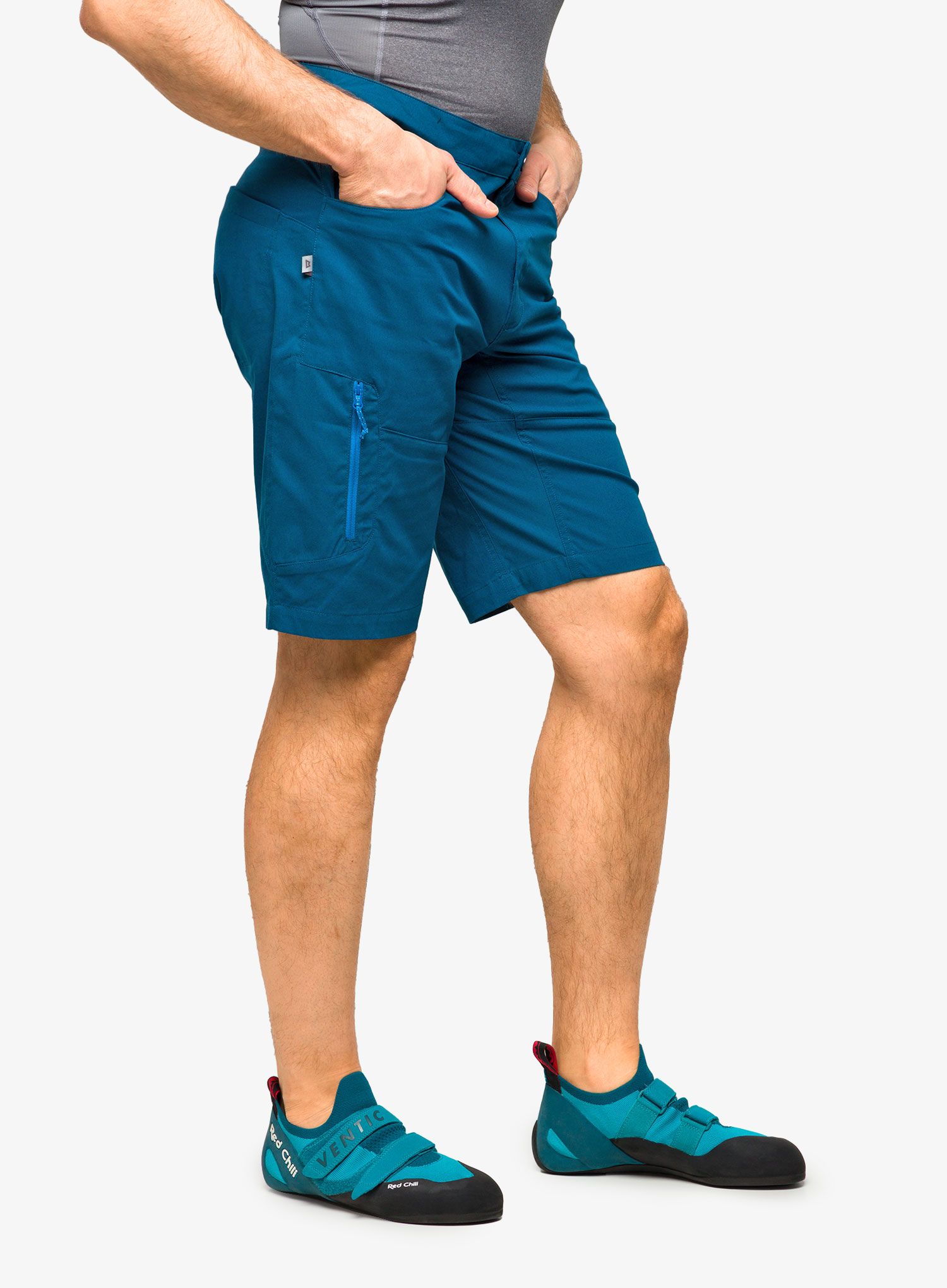 Plezalne kratke hlače Mountain Equipment Anvil Short - majolica blue