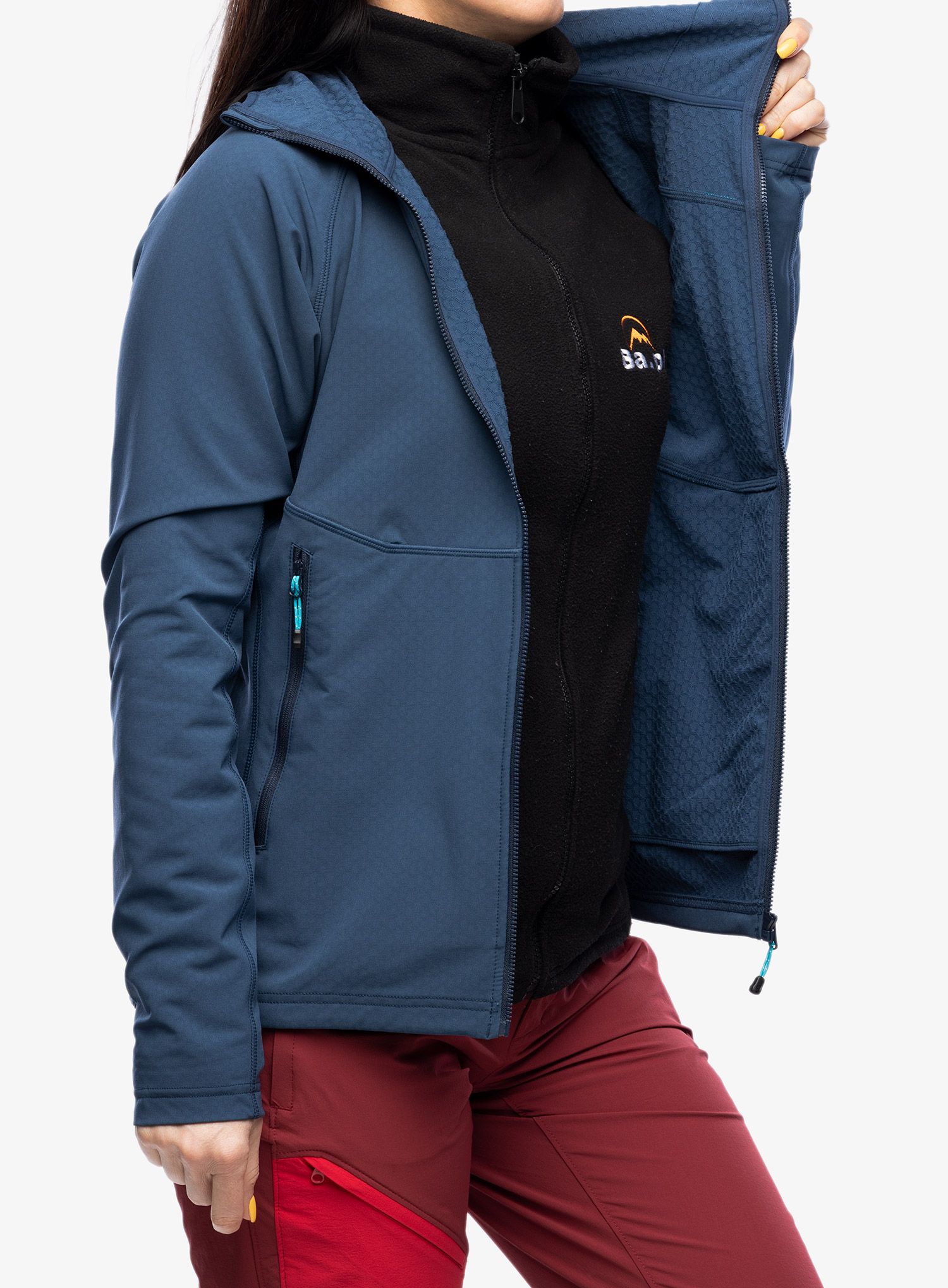 Ženska jopica Mountain Equipment Arrow Hooded Jacket - dusk/topaz