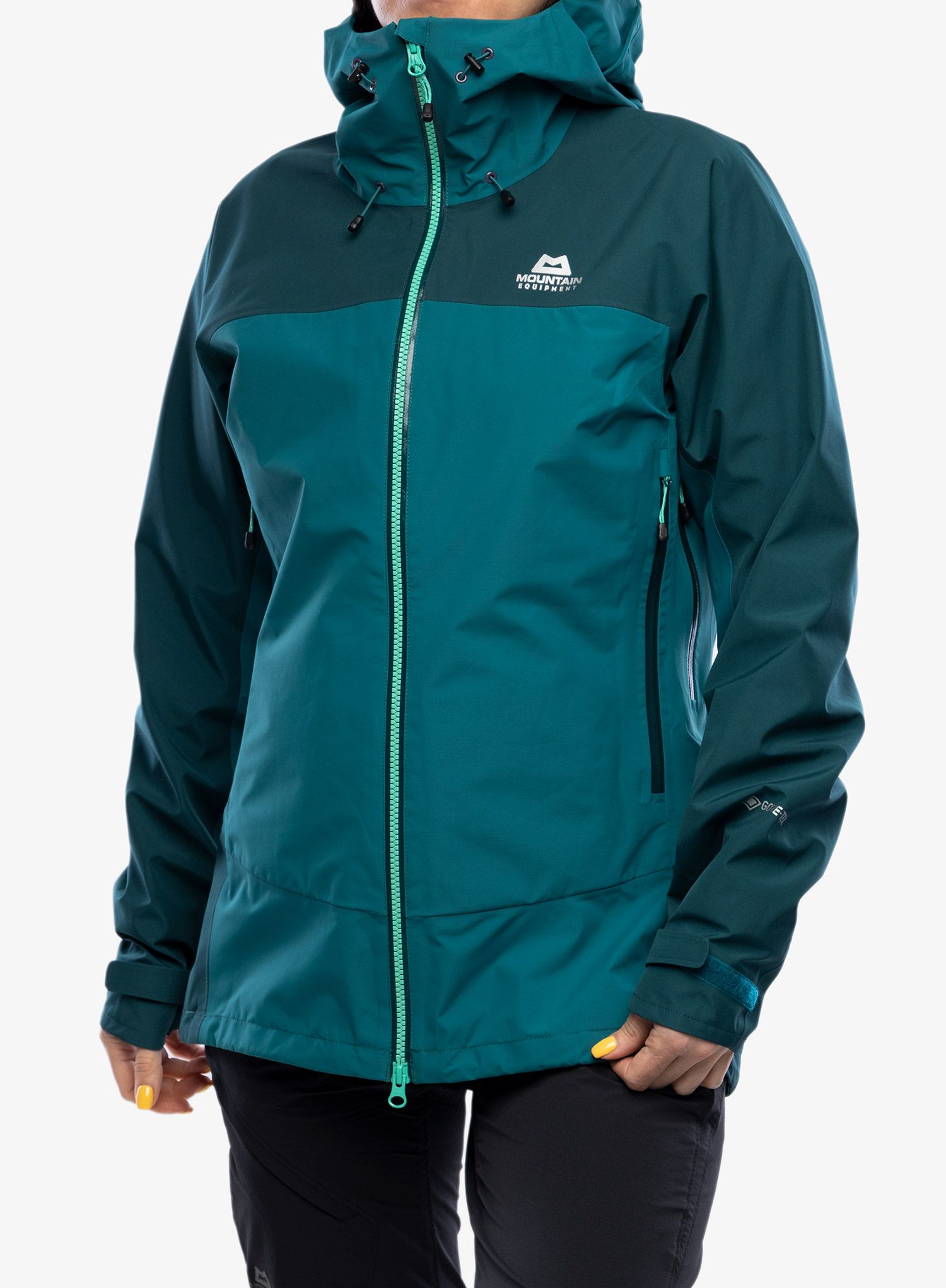 Ženske GORE-TEX jakna Mountain Equipment Saltoro Jacket - spruce/deep teal