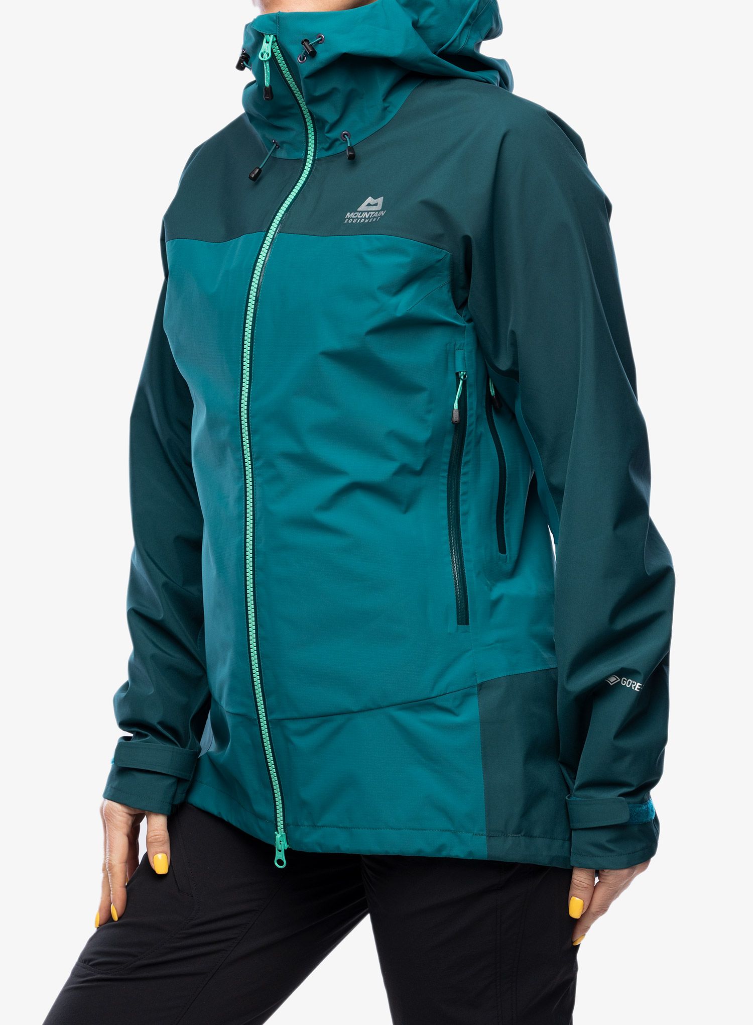 Ženske GORE-TEX jakna Mountain Equipment Saltoro Jacket - spruce/deep teal