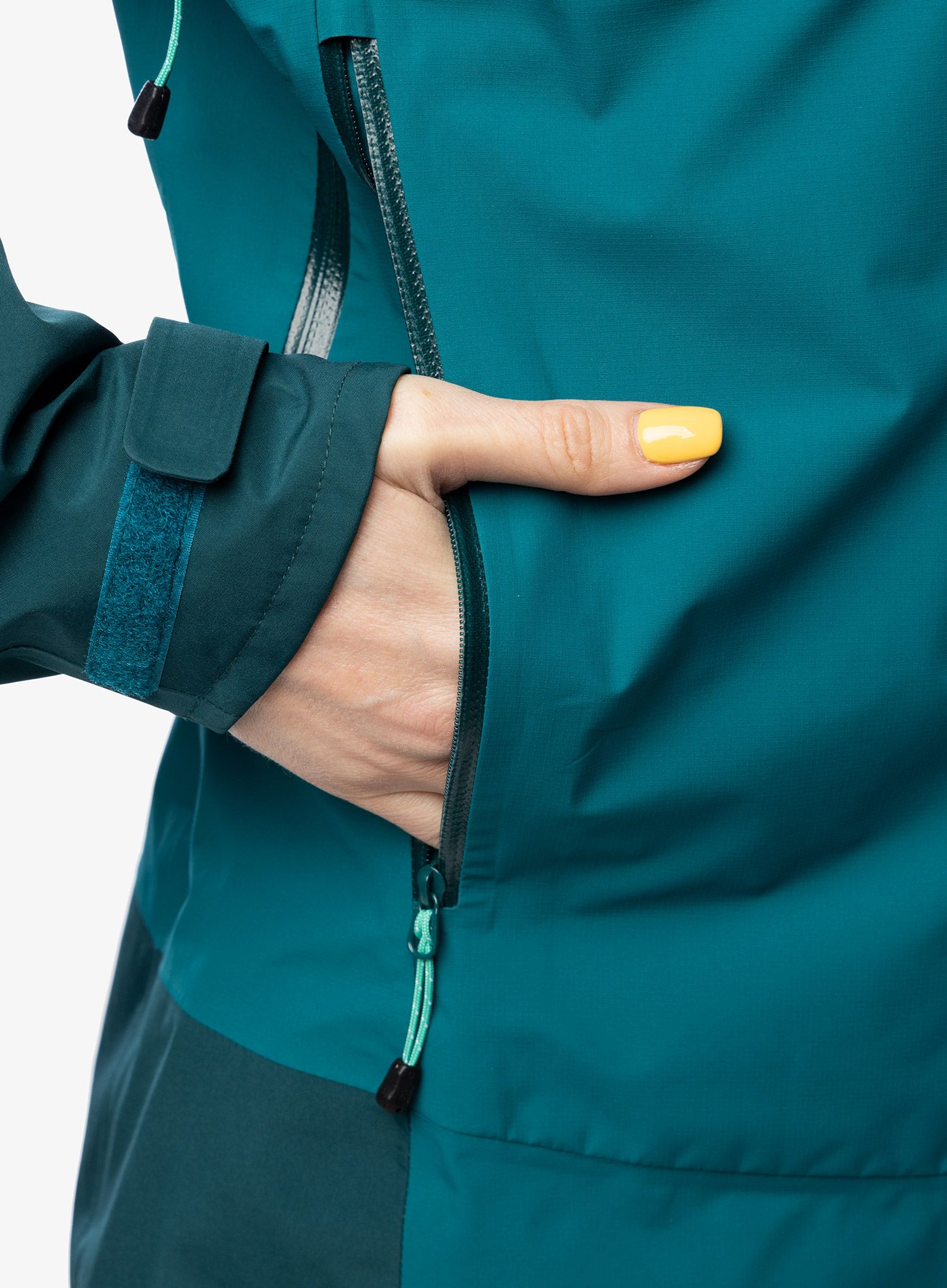 Ženske GORE-TEX jakna Mountain Equipment Saltoro Jacket - spruce/deep teal