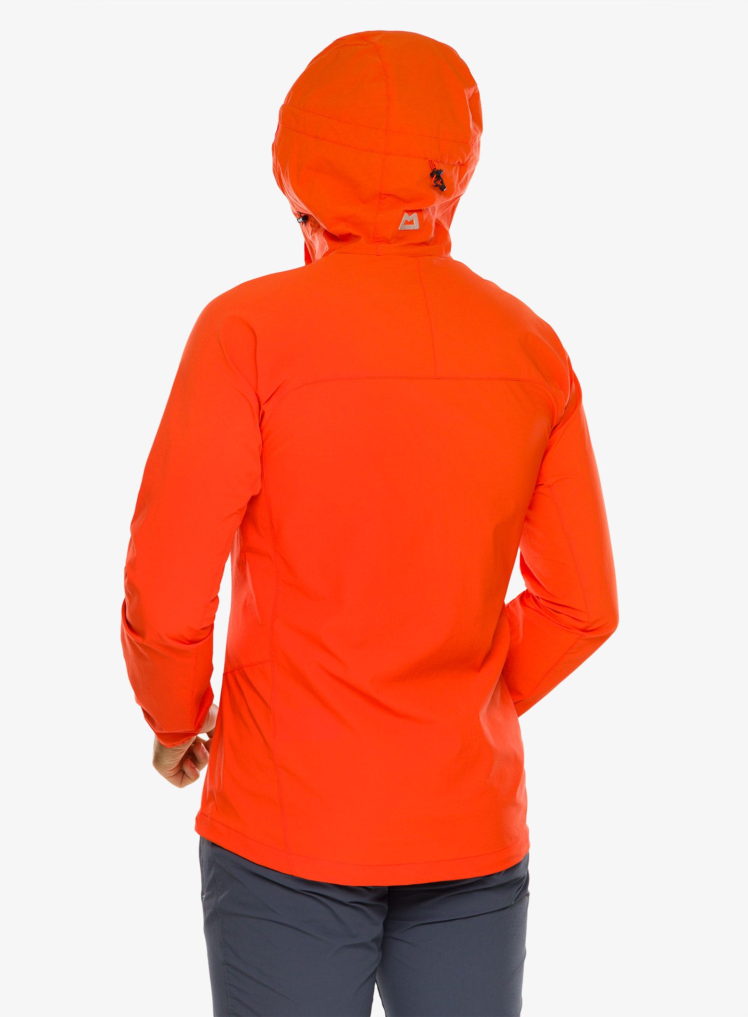 Softshell jakna Mountain Equipment Squall Hooded Jacket - cardinal orange