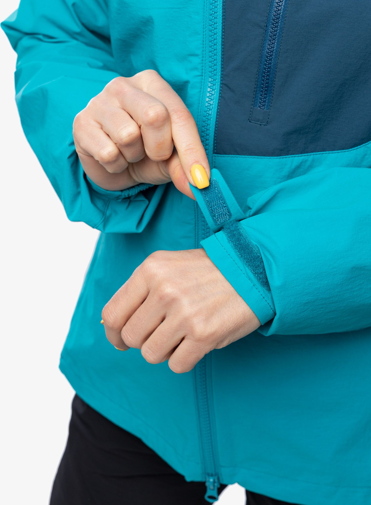 Ženska softshell jakna Mountain Equipment Squall Hooded Jacket - topaz/majolica blue