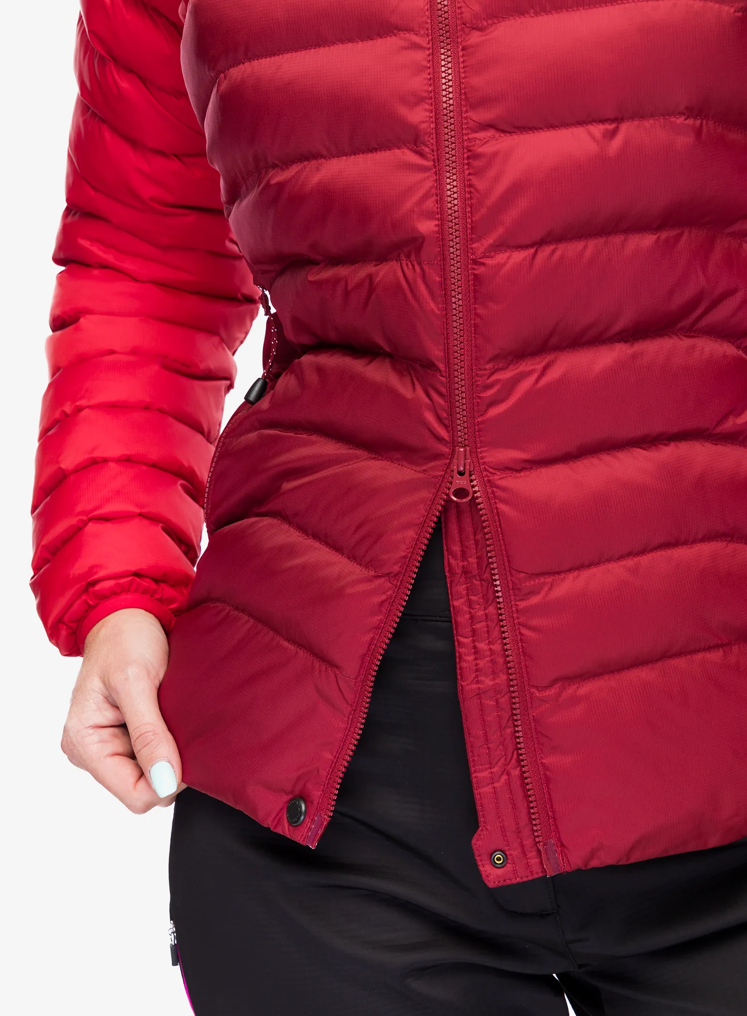 Ženska sintetična jakna Mountain Equipment Superflux Jacket - chili red/merlot