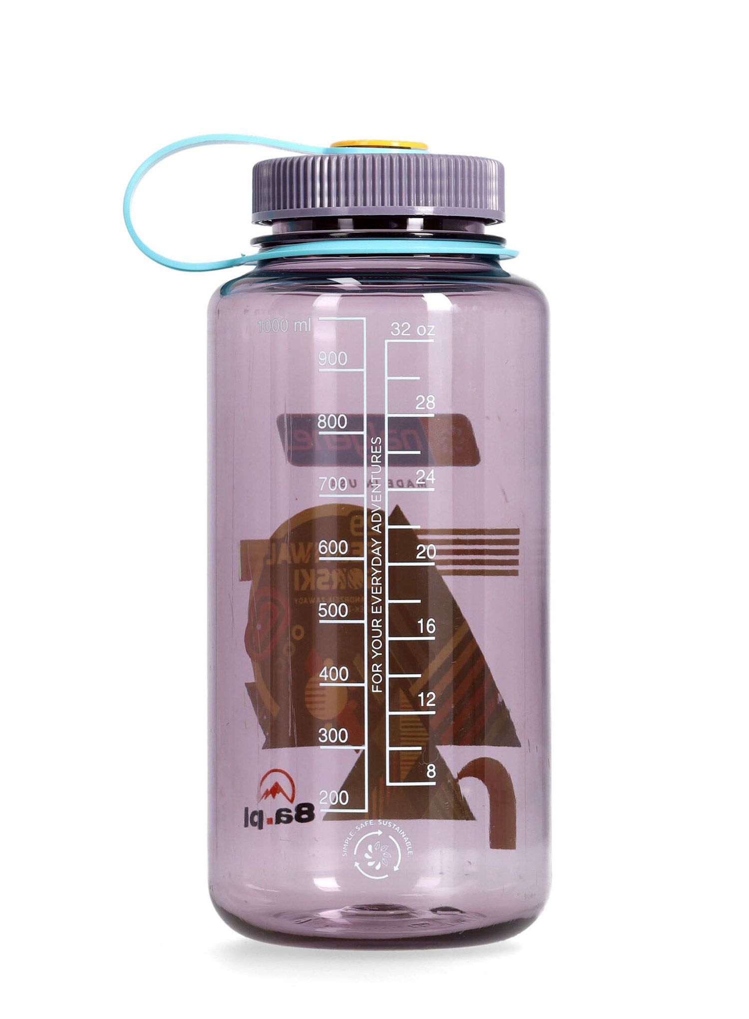 Steklenica Nalgene Sustain Wide Mouth 32 oz (1000 ml) 29. Festiwal Górski 2024 Lądek-Zdrój - aubergine