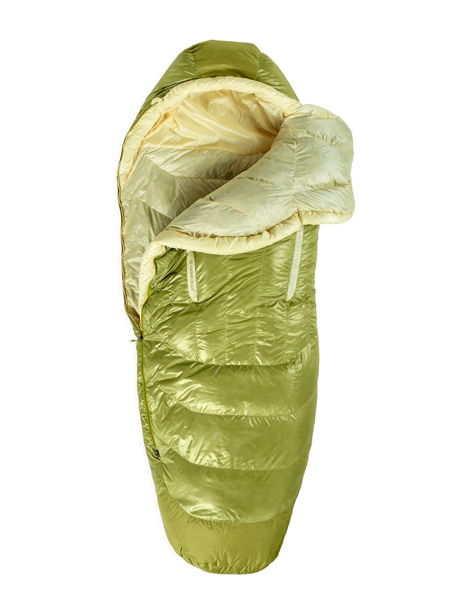 Ženska puhasta spalna vreča Nemo Disco 15 Reg (168 cm) - birch bud