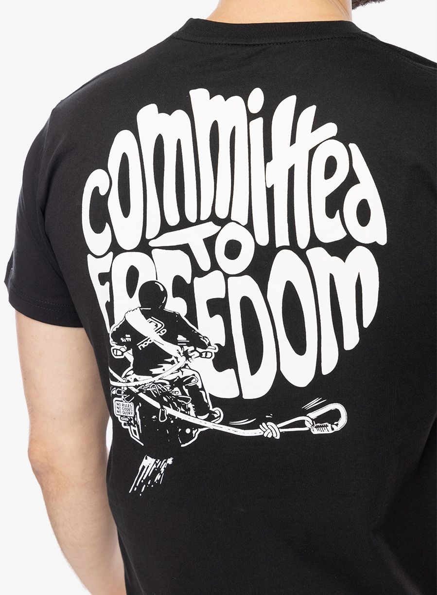 Majica Nograd Commited To Freedom - black