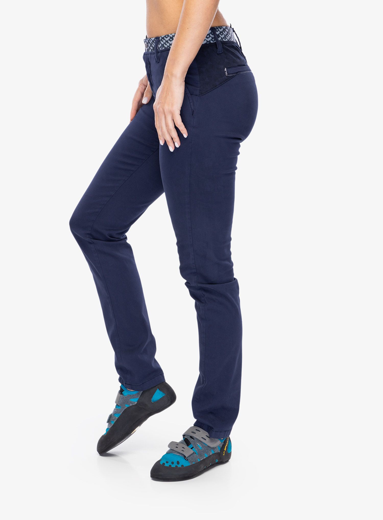 Ženske plezalne hlače Nograd Grease Pants - dark blue