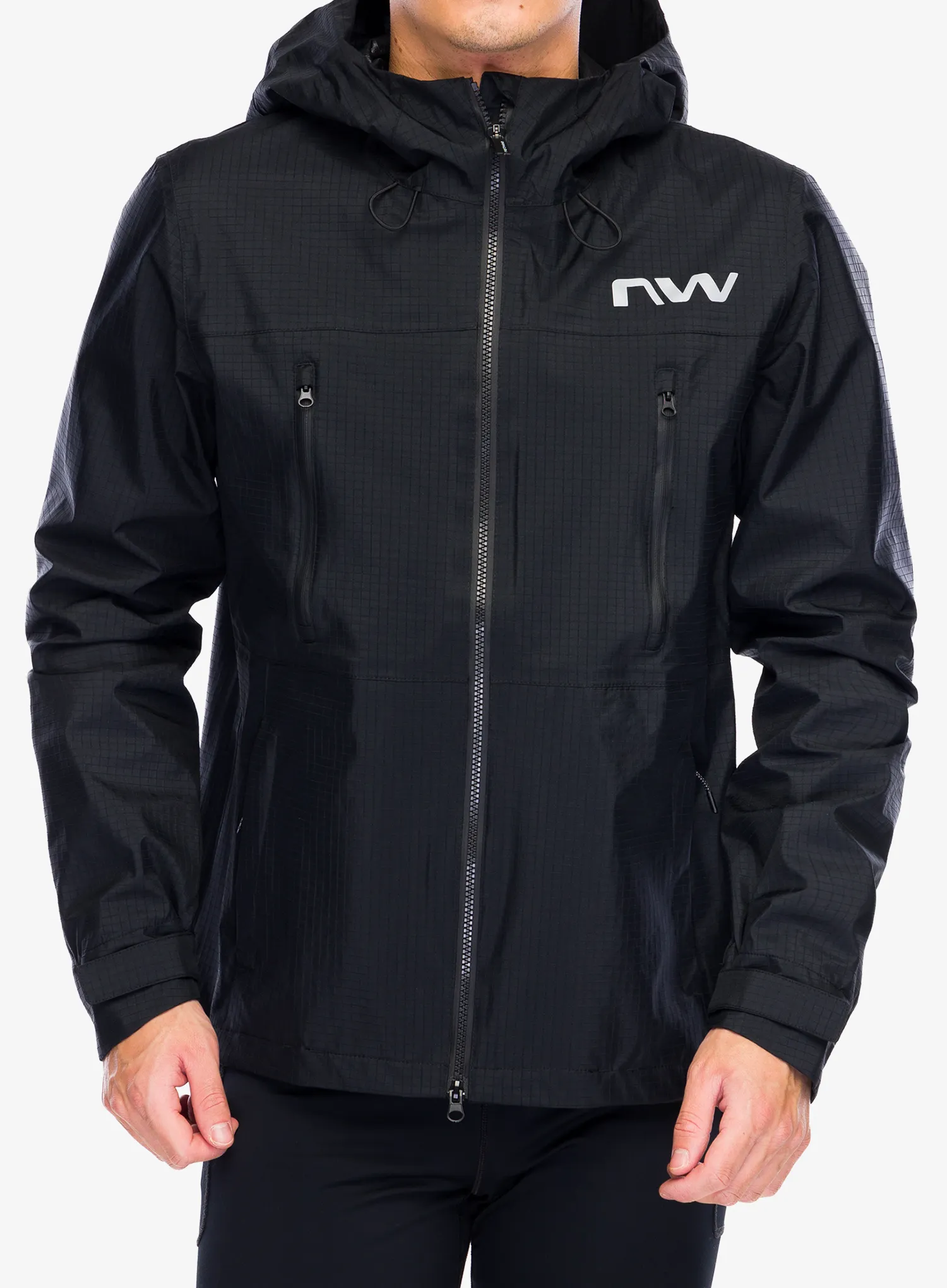Kolesarska jakna Northwave Noworry Pro Hardshell Jacket - black