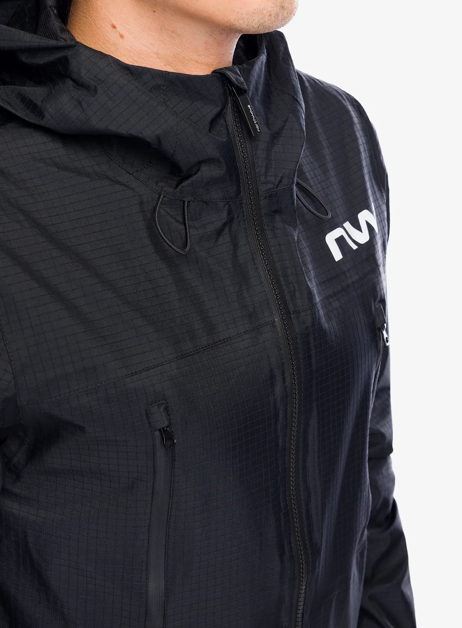 Kolesarska jakna Northwave Noworry Pro Hardshell Jacket - black
