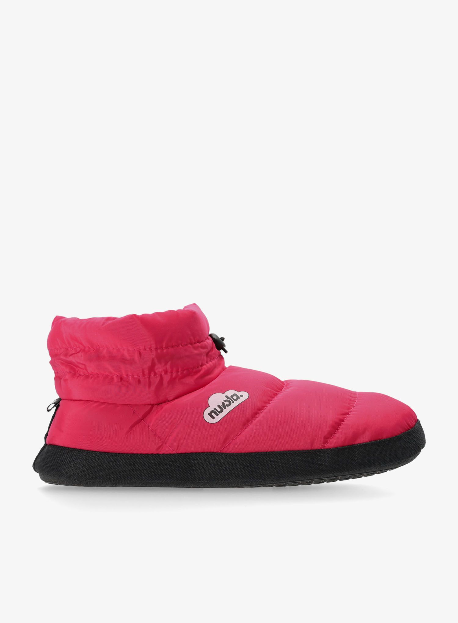 Podloženi copati Nuvola Boot Home - fuchsia