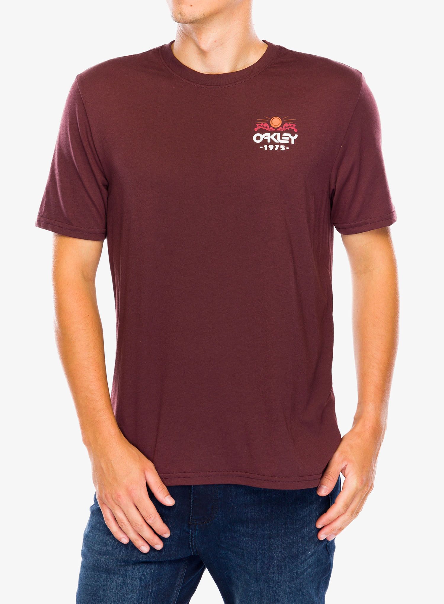 Majica Oakley Sunny Rogue B1B Tee - grenache