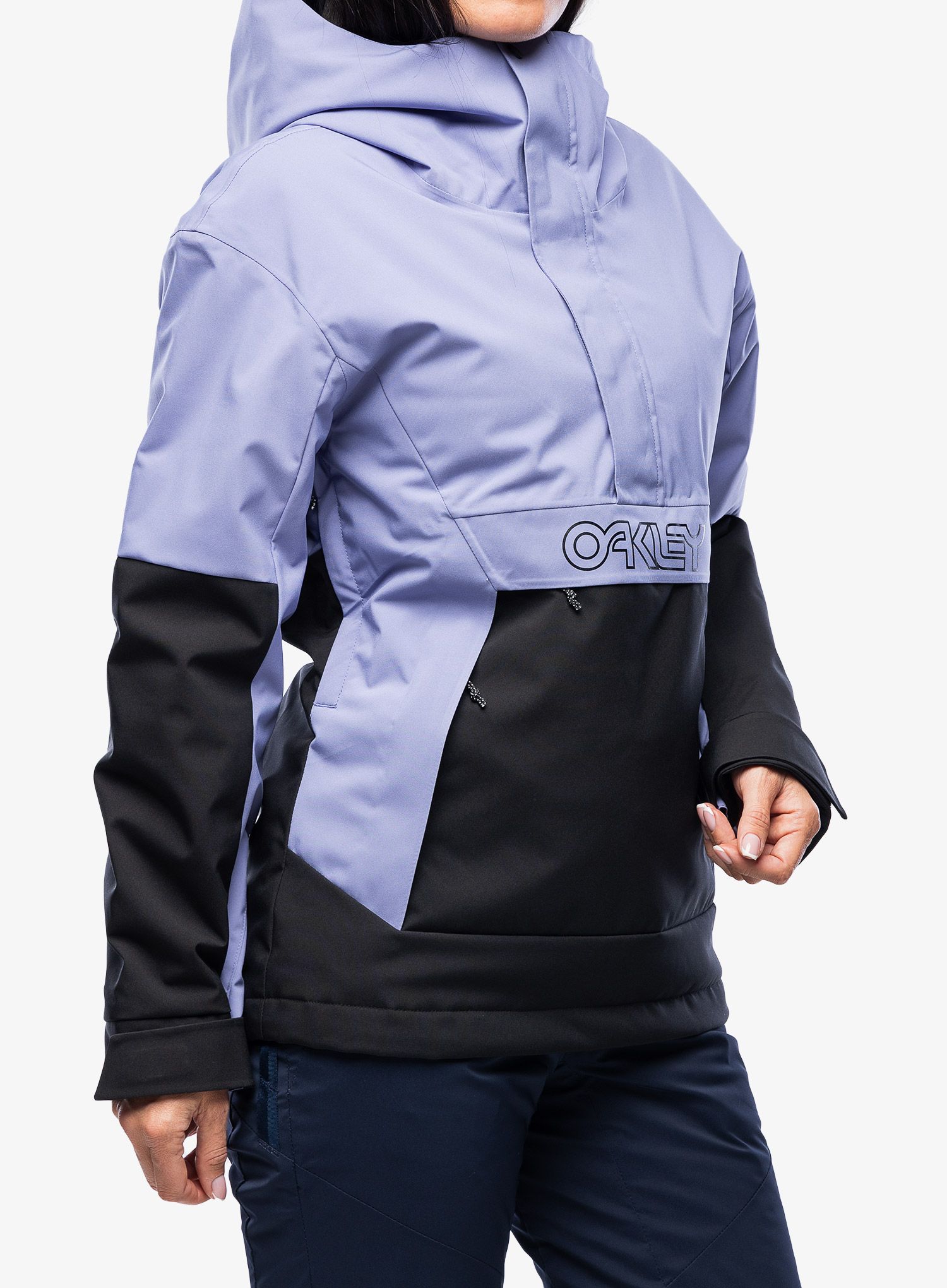 Ženska sintetična jakna Oakley TNP TBT Insulated Anorak - blackout/new lilac