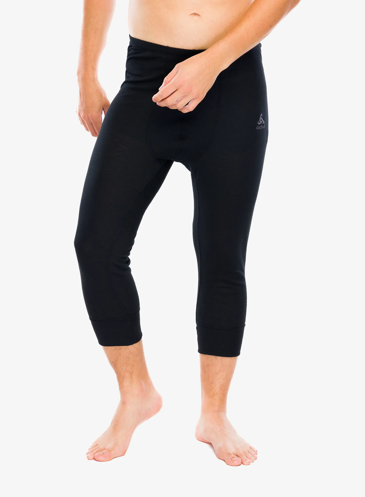 Termo pajkice Odlo Active Warm BL Bottom 3/4 - black