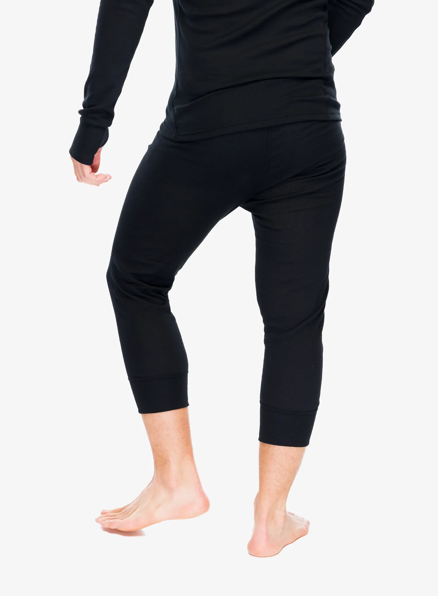 Termo pajkice Odlo Active Warm BL Bottom 3/4 - black