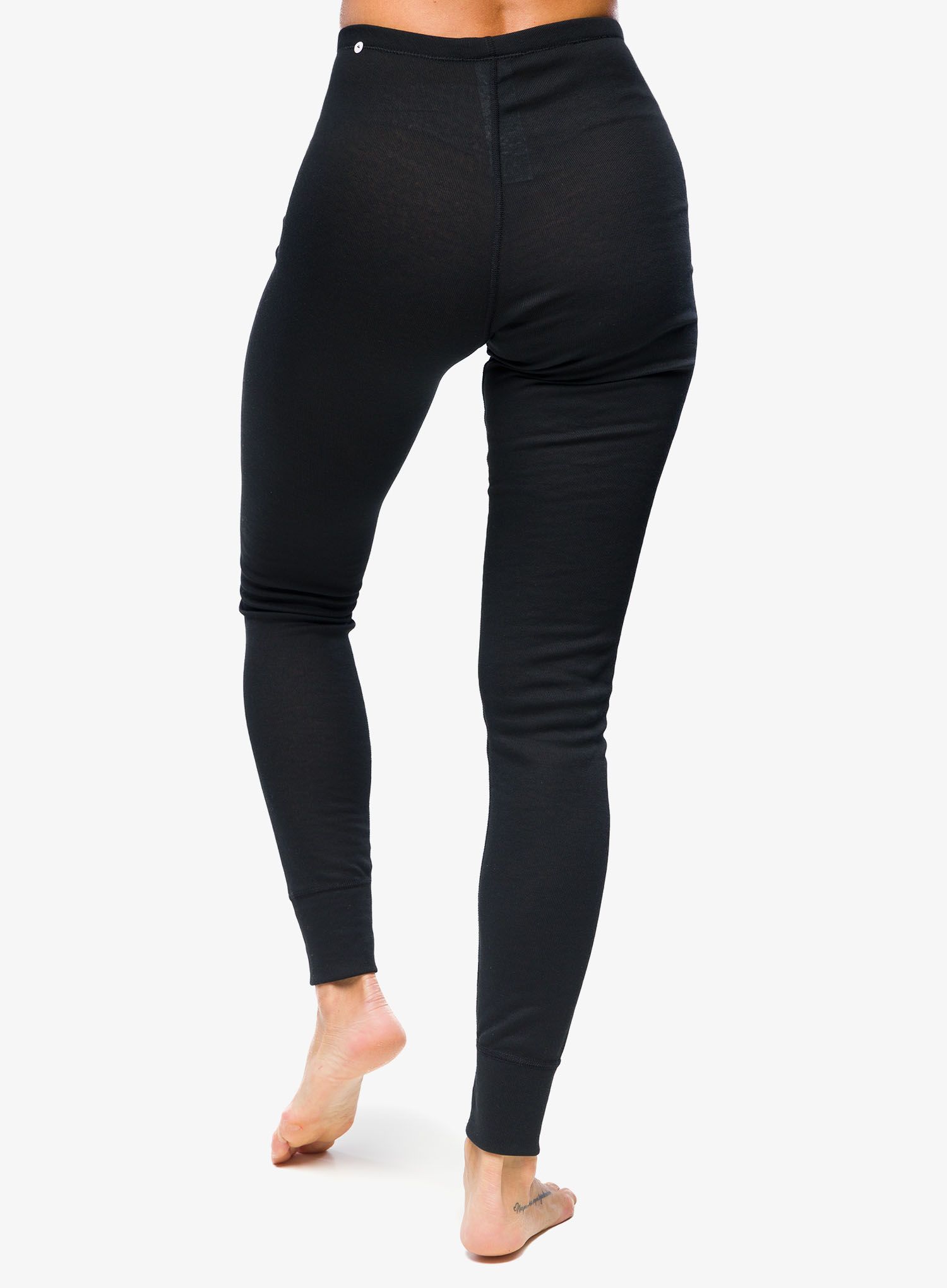 Ženske termo pajkice Odlo Active Warm Eco BL Bottom Long - black