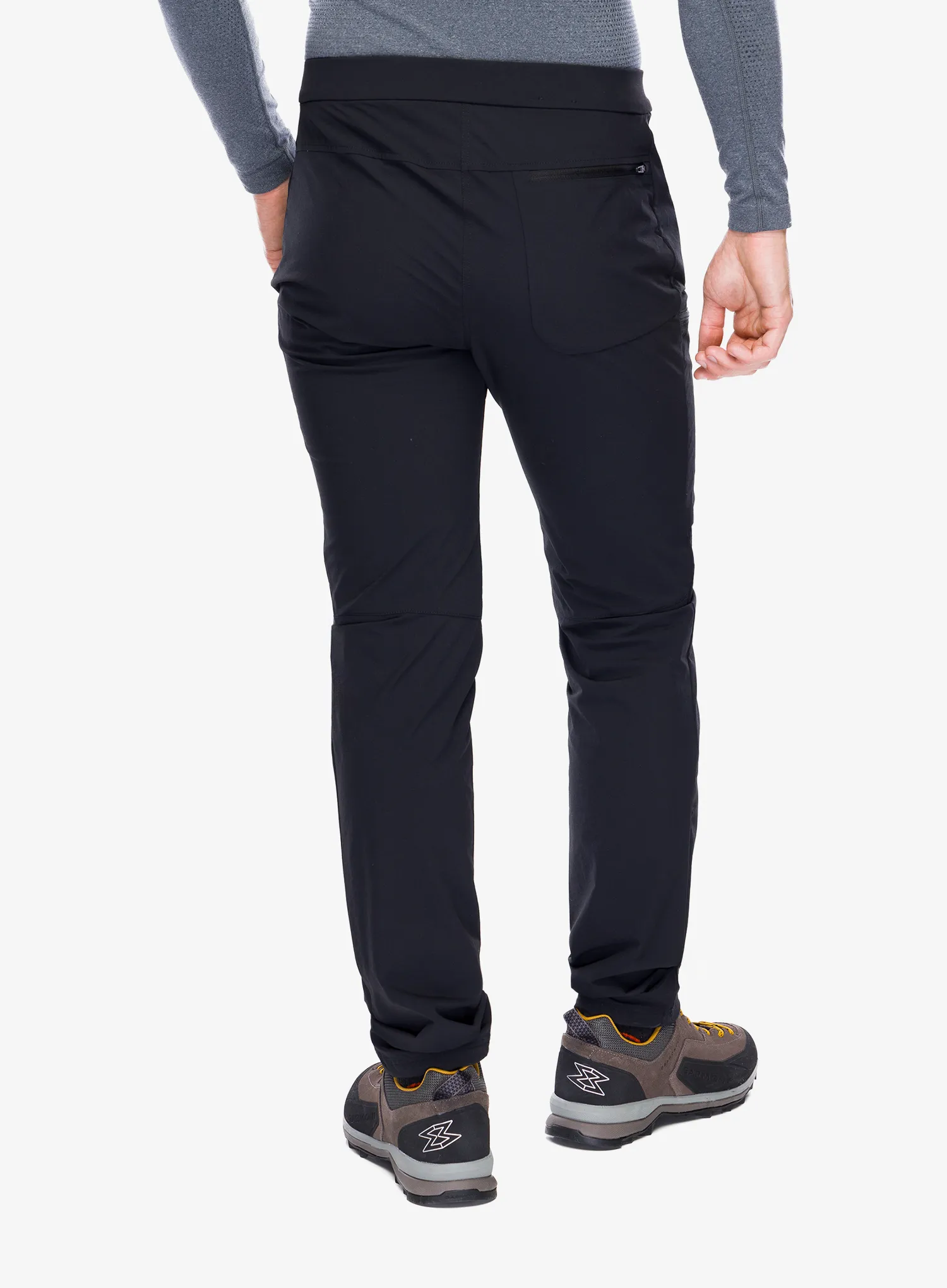 Moške pohodne hlače Odlo Ascent Pants Regular Length - black