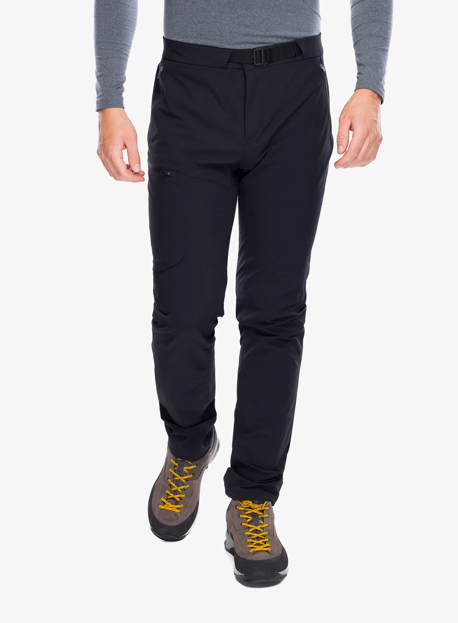 Moške pohodne hlače Odlo Ascent Pants Regular Length - black