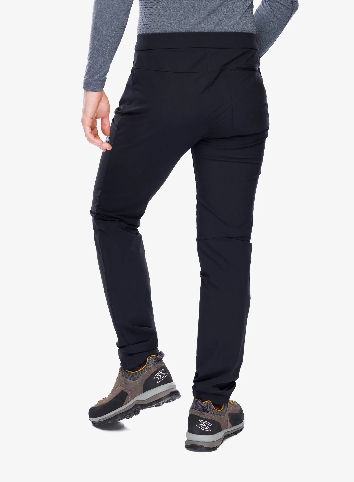 Moške pohodne hlače Odlo Ascent Pants Regular Length - black