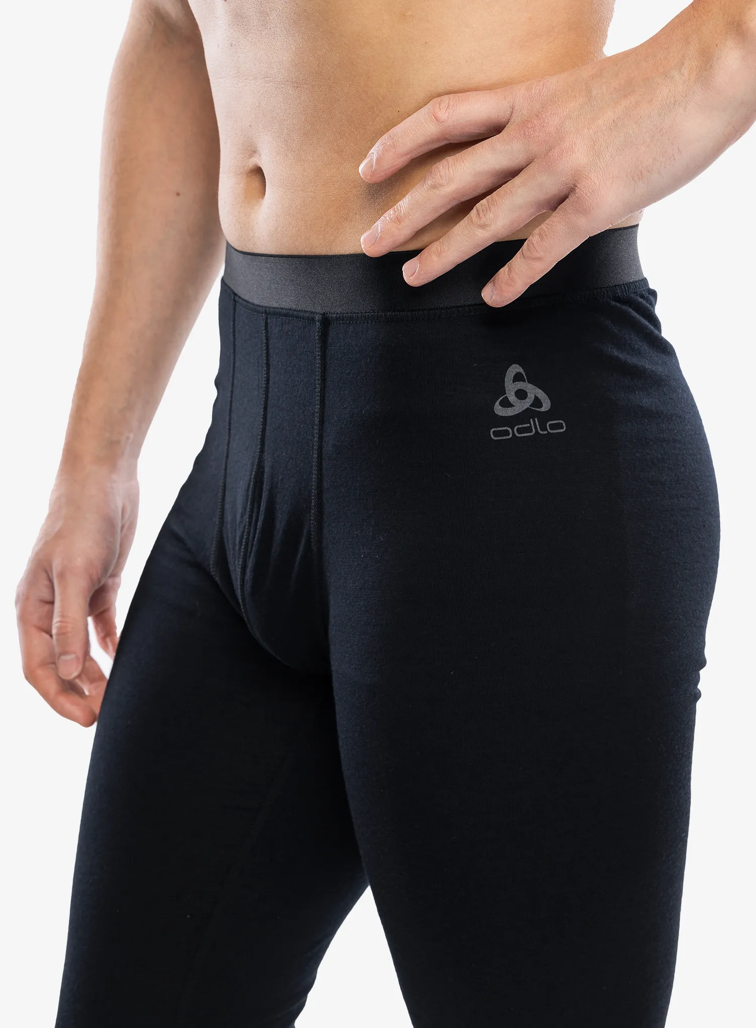 Termo pajkice Odlo Merino 200 BL Bottom Long - black