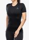Ženska termo majica Odlo Merino 200 BL Top Crew Neck SS - black