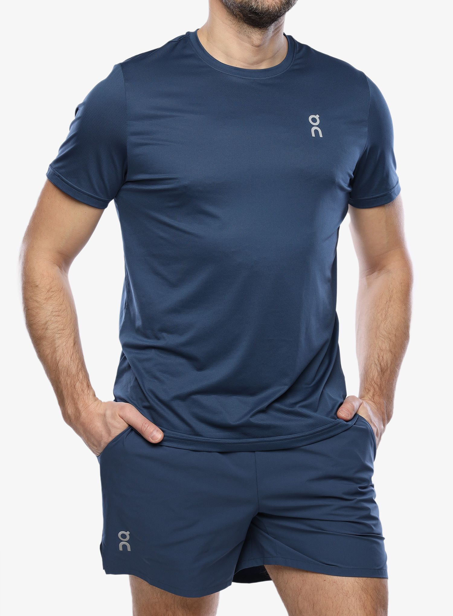Majica za tek On Core-T - denim