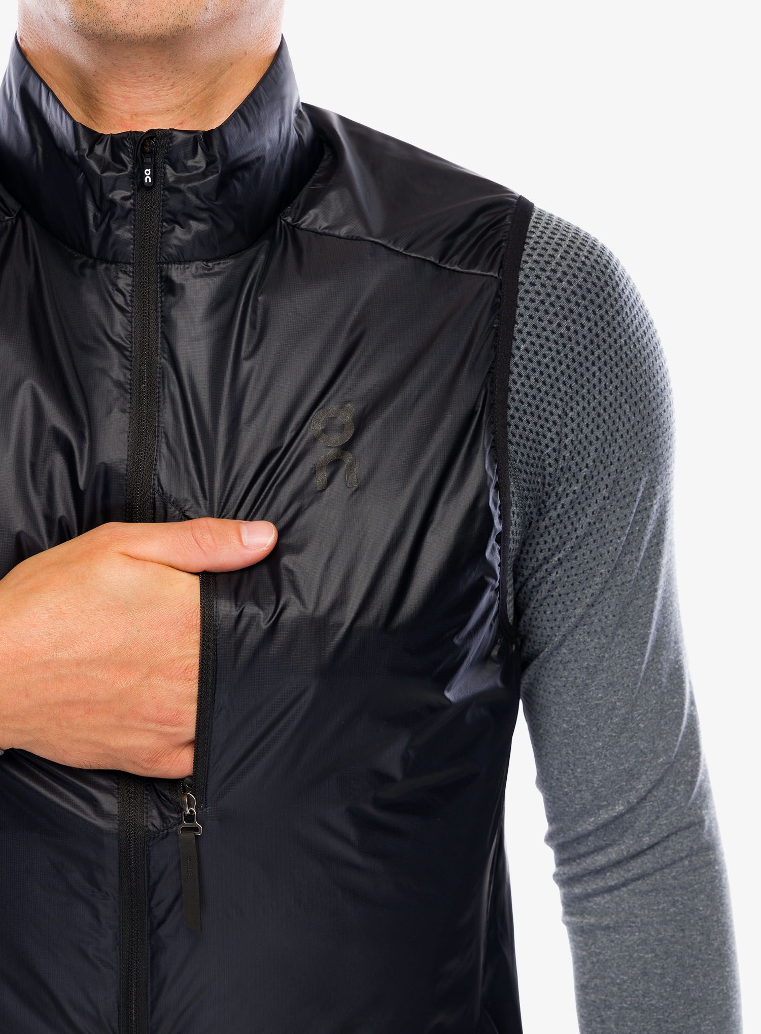 Brezrokavnik On Weather Vest - black