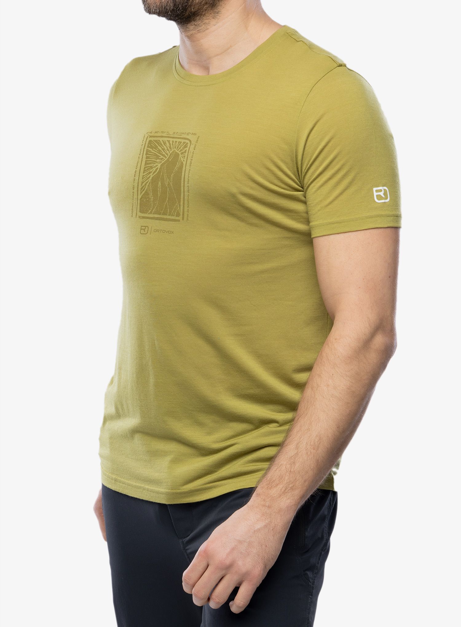Merino majica Ortovox 120 Cool Tec Mtn Cut TS - sweet alison