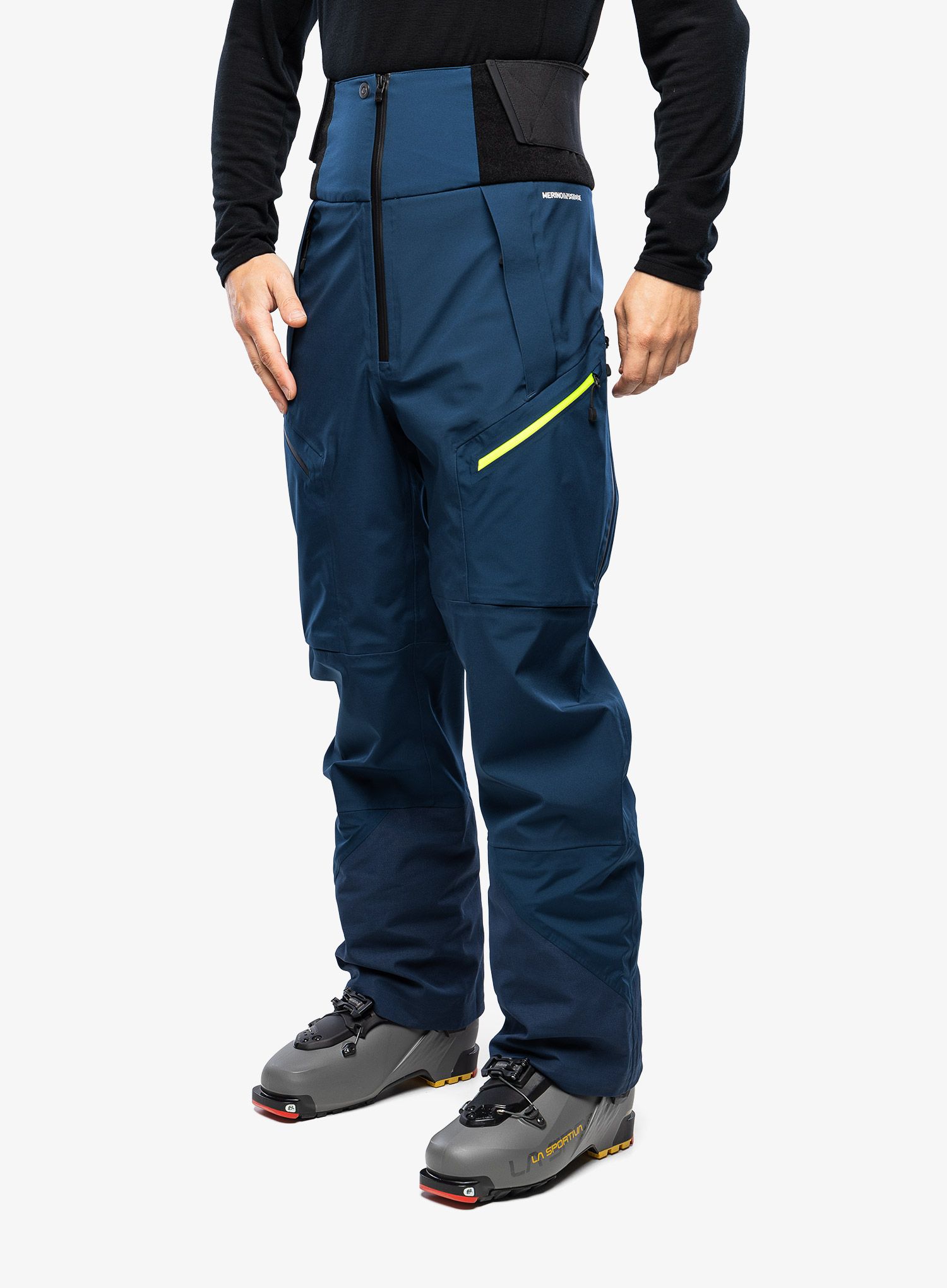 Hlače Ortovox 3L Guardian Shell Pants - deep ocean