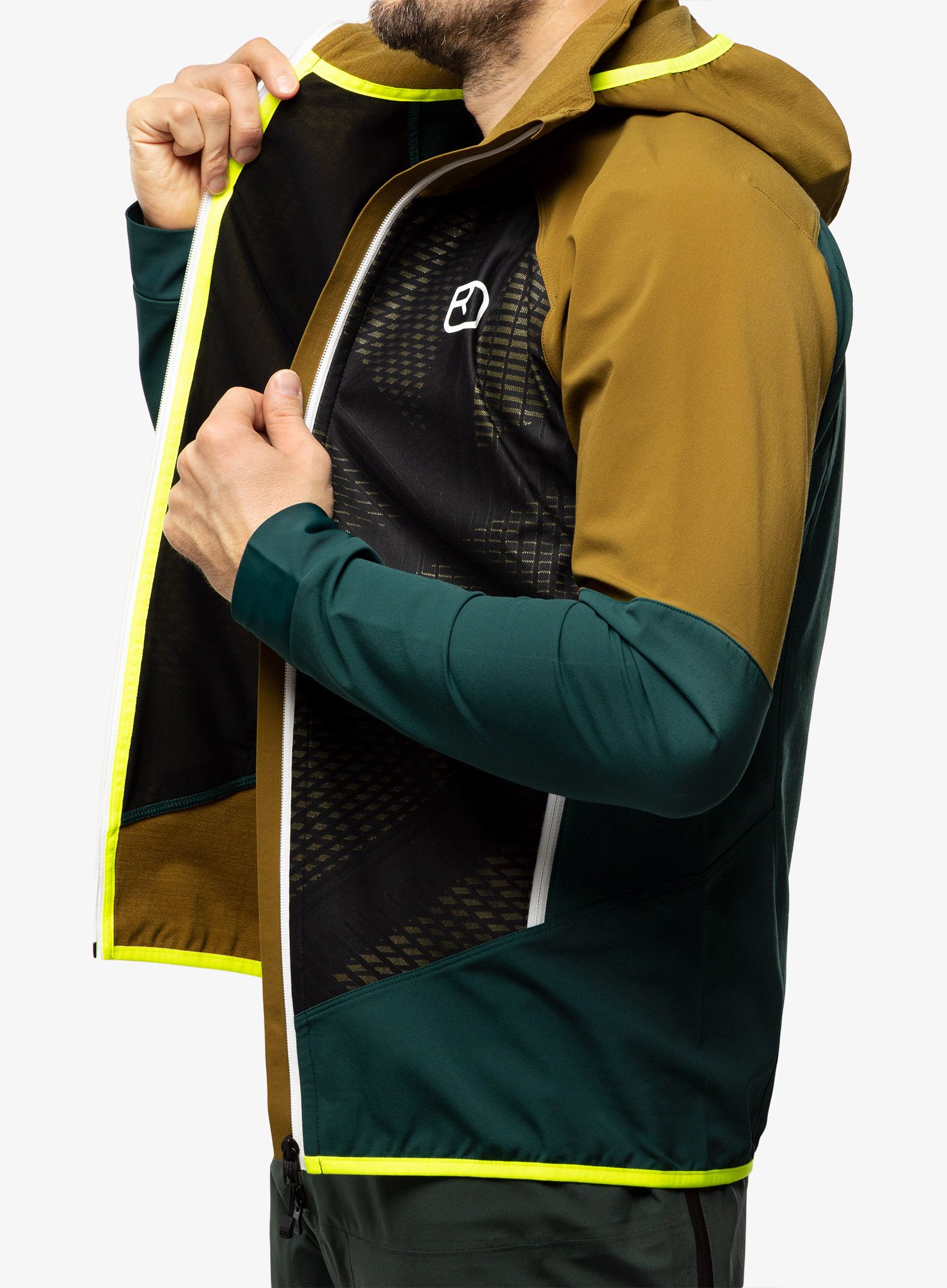 Moška smučarska jakna Ortovox Col Becchei Jacket - dark pacific