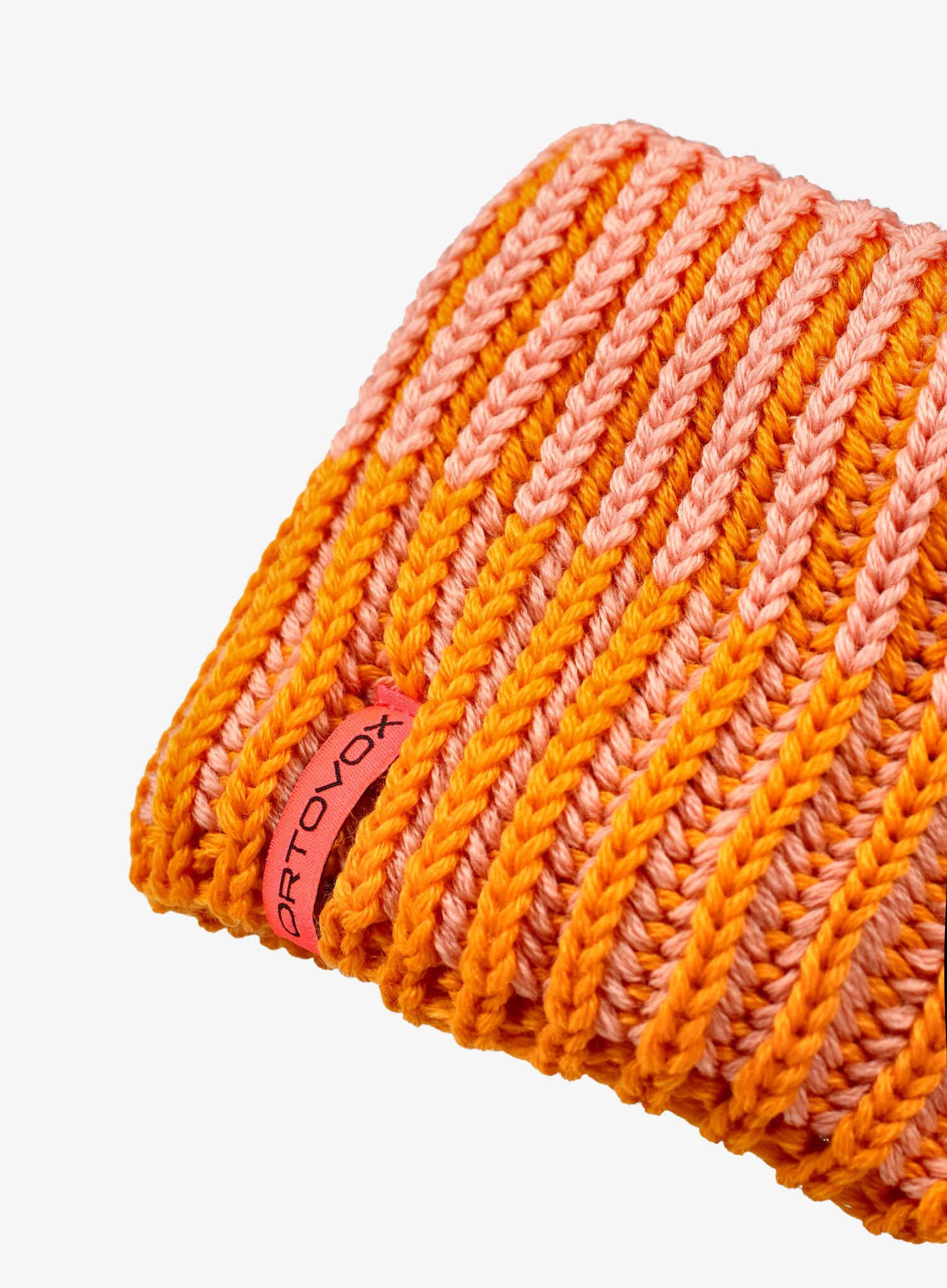 Športni naglavni trak Ortovox Deep Knit Headband - autumn leaves