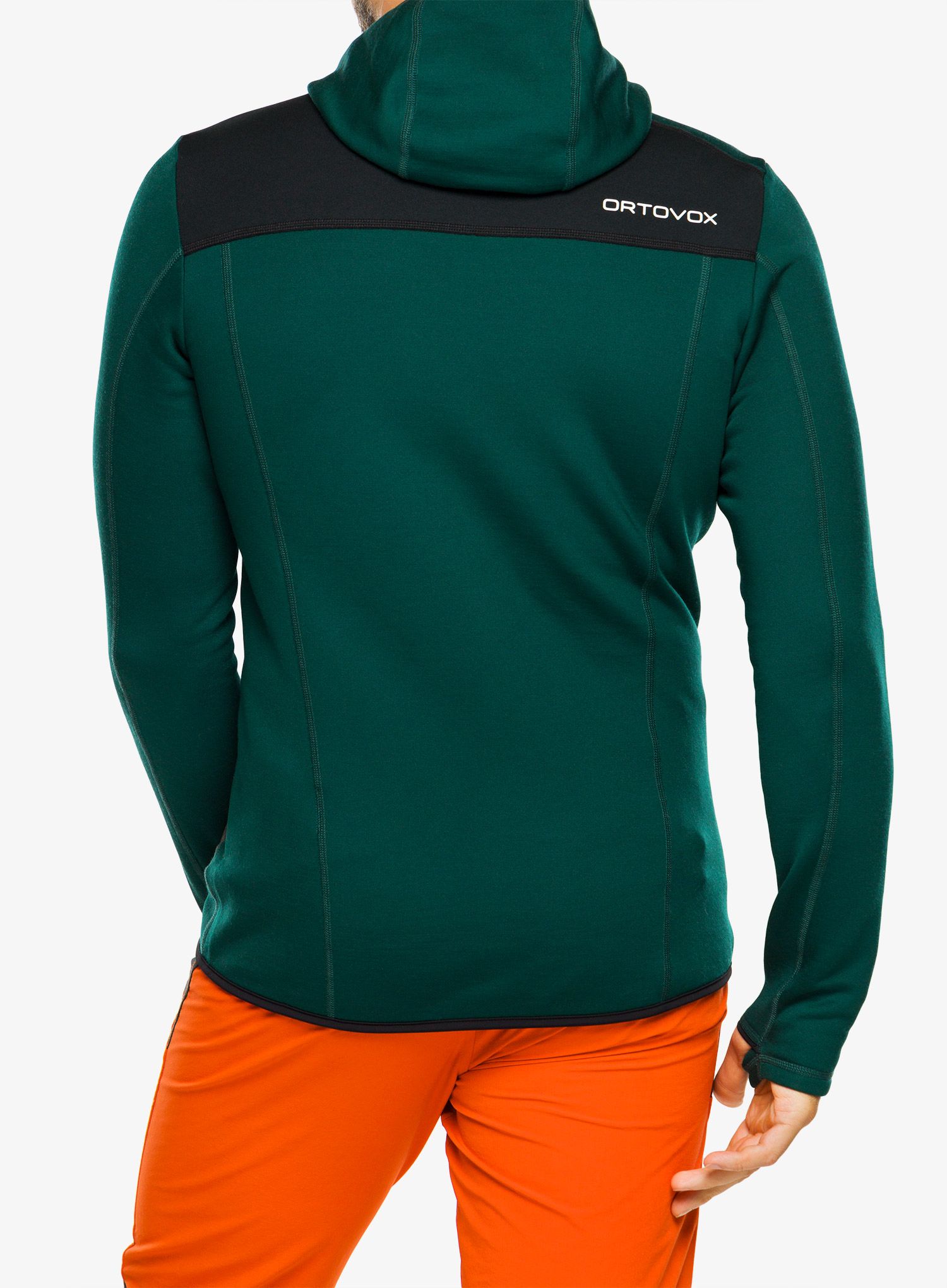 Moška jopica Ortovox Fleece Hoody - dark pacific