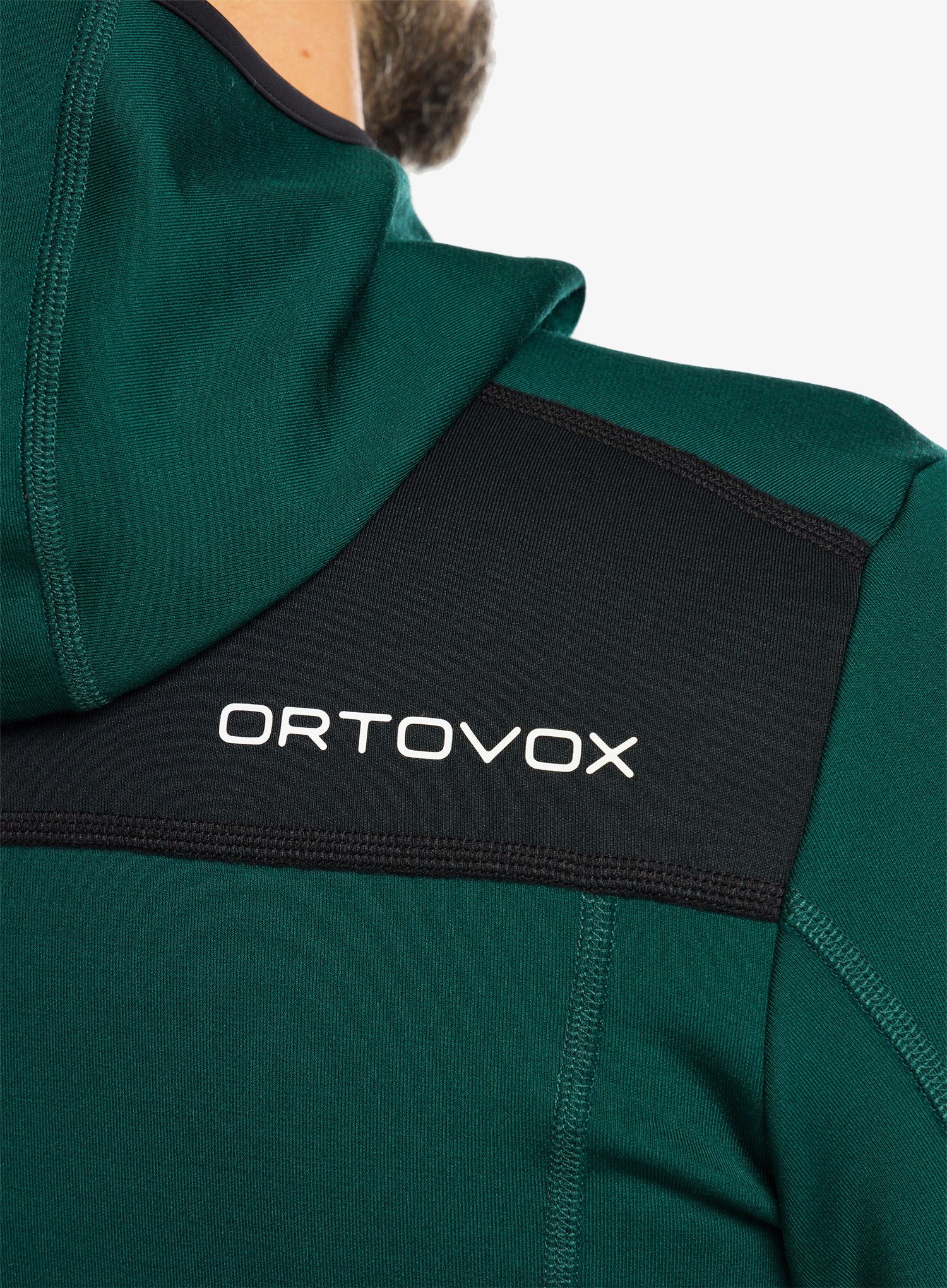 Moška jopica Ortovox Fleece Hoody - dark pacific