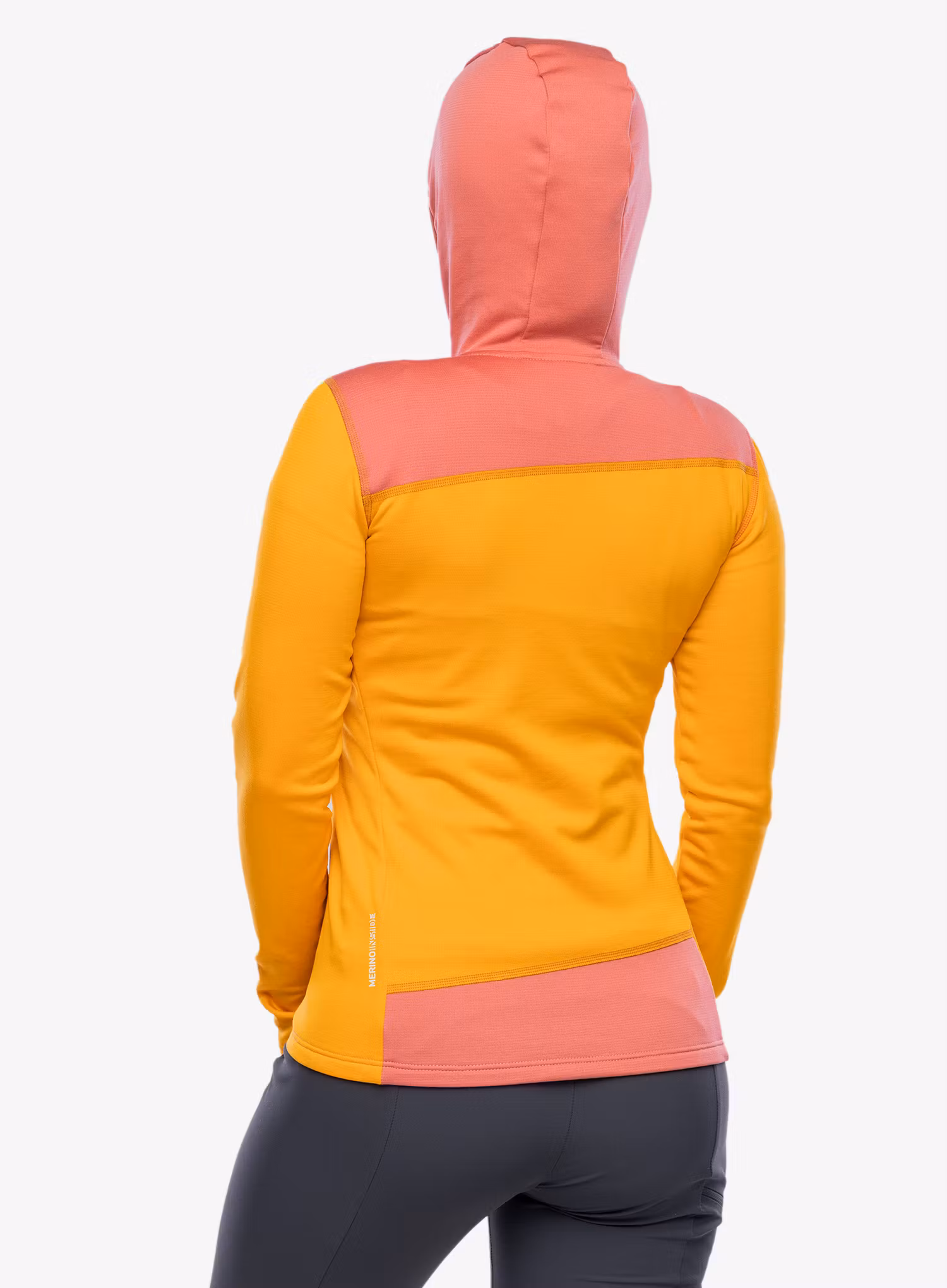 Ženska jopa s kapuco Ortovox Fleece Light Hoody - autumn leaves