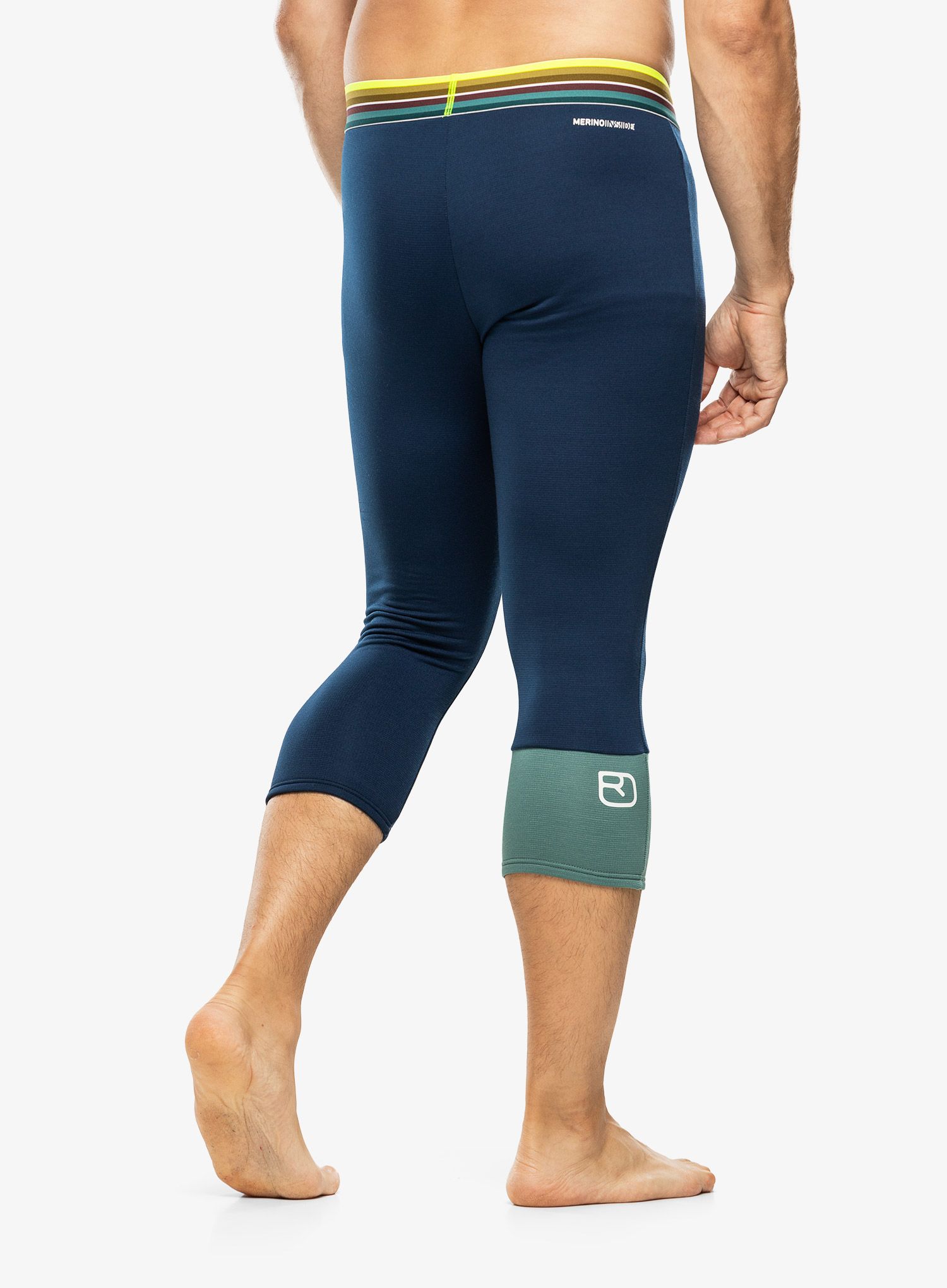 Termo pajkice Ortovox Fleece Light Short Pants - deep ocean