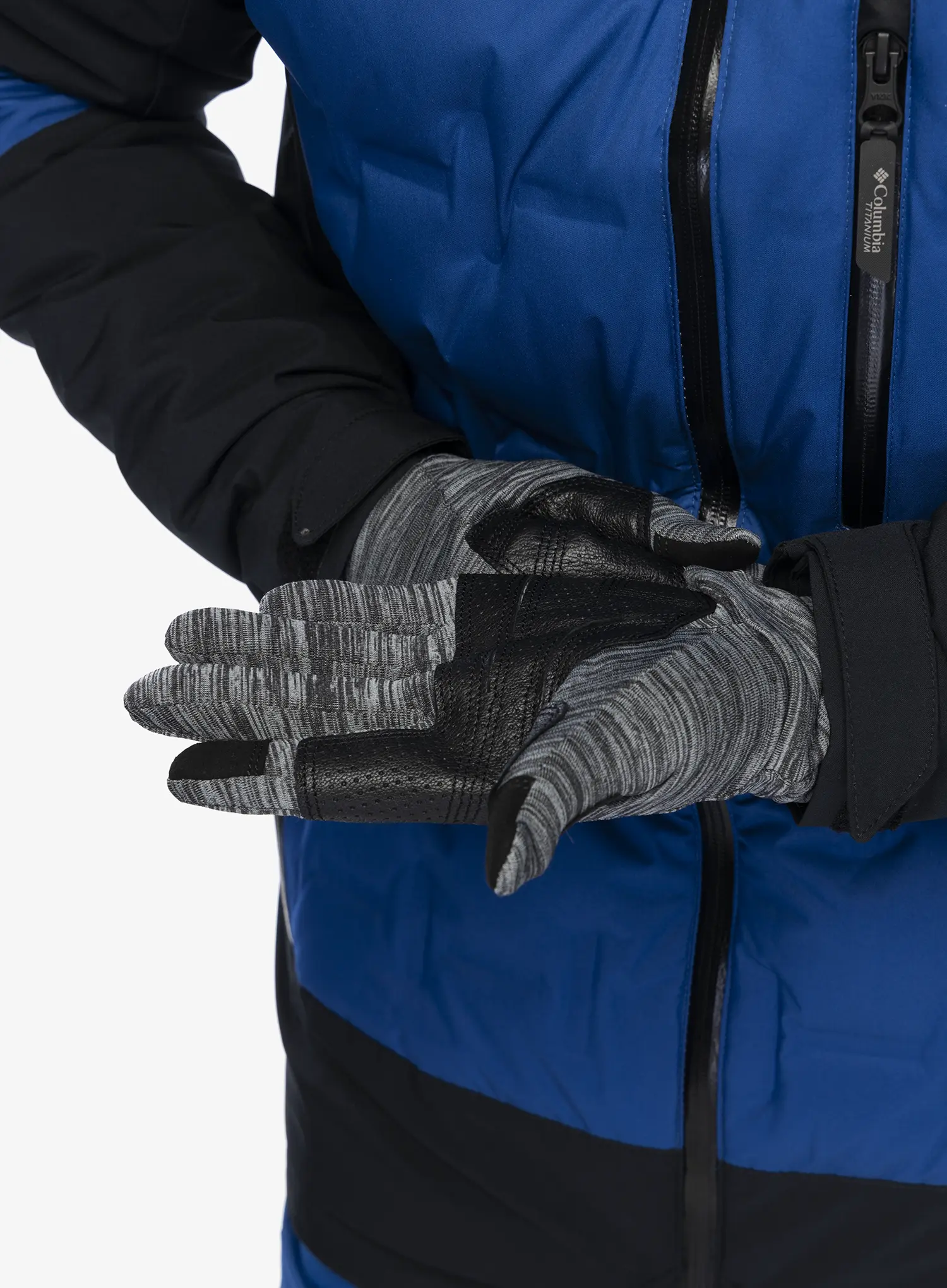 Smučarske rokavice Ortovox Freeride 3 Finger Glove Pro - black raven