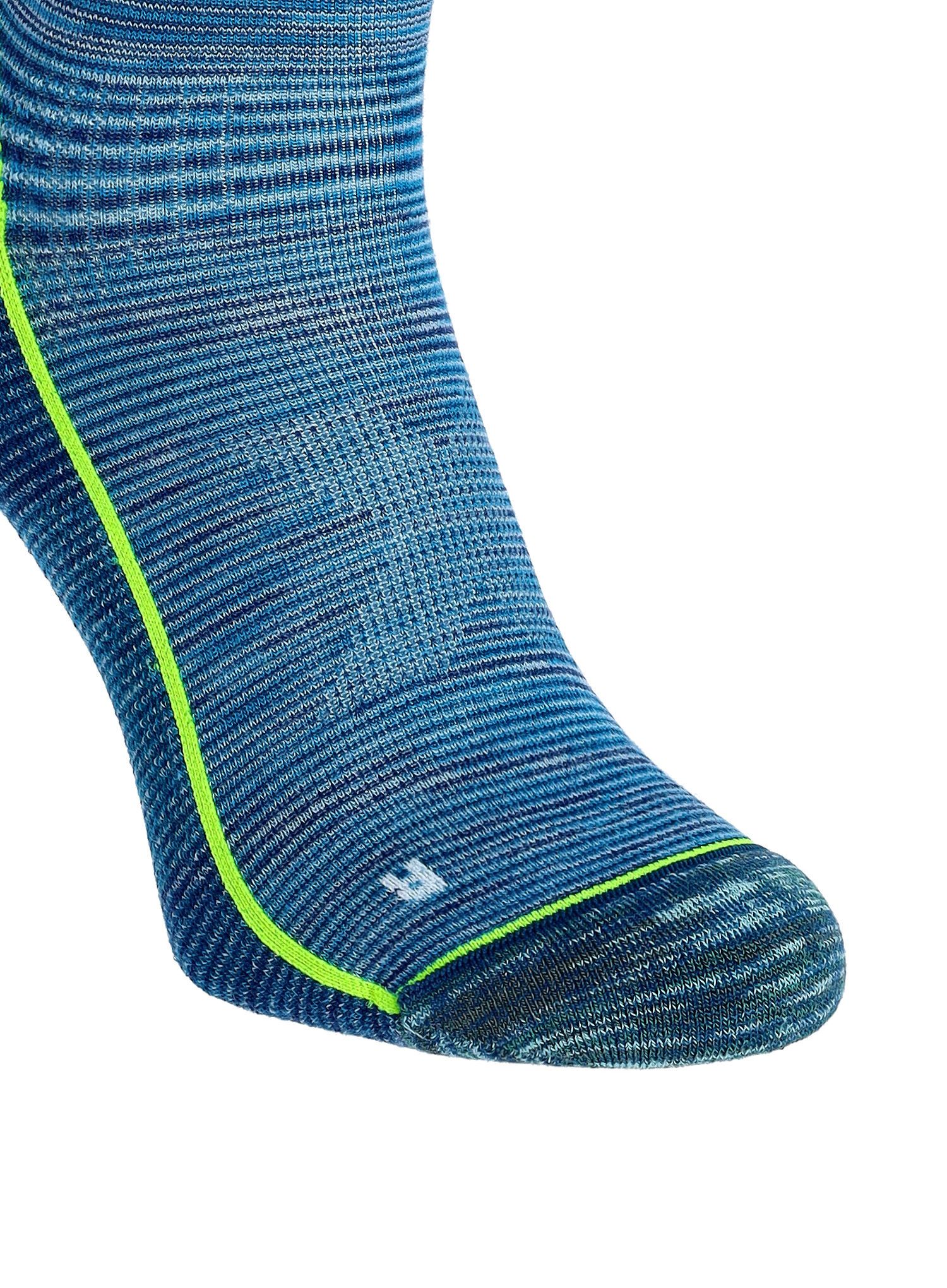 Nogavice za turno smučanje Ortovox Tour Long Socks - mountain blue