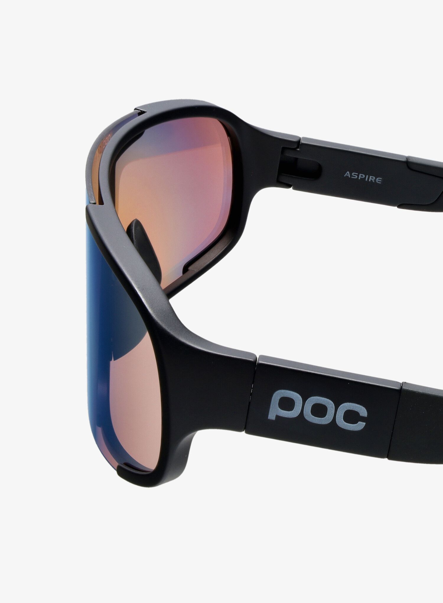Kolesarska očala POC Aspire - black/clarity trail/silver