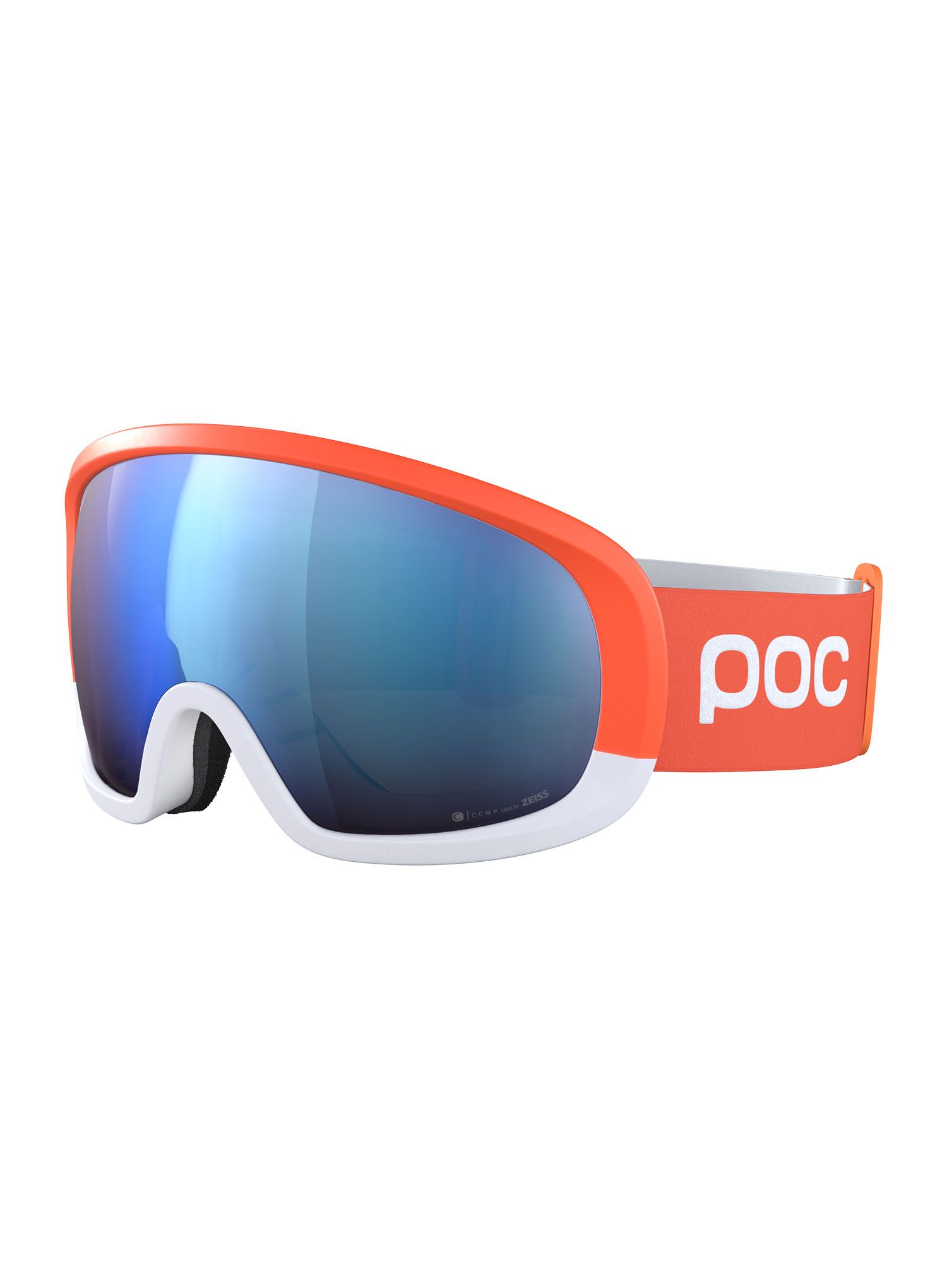 Smučarska očala POC Fovea Mid Race - zink org/hydro wht/sunny blue