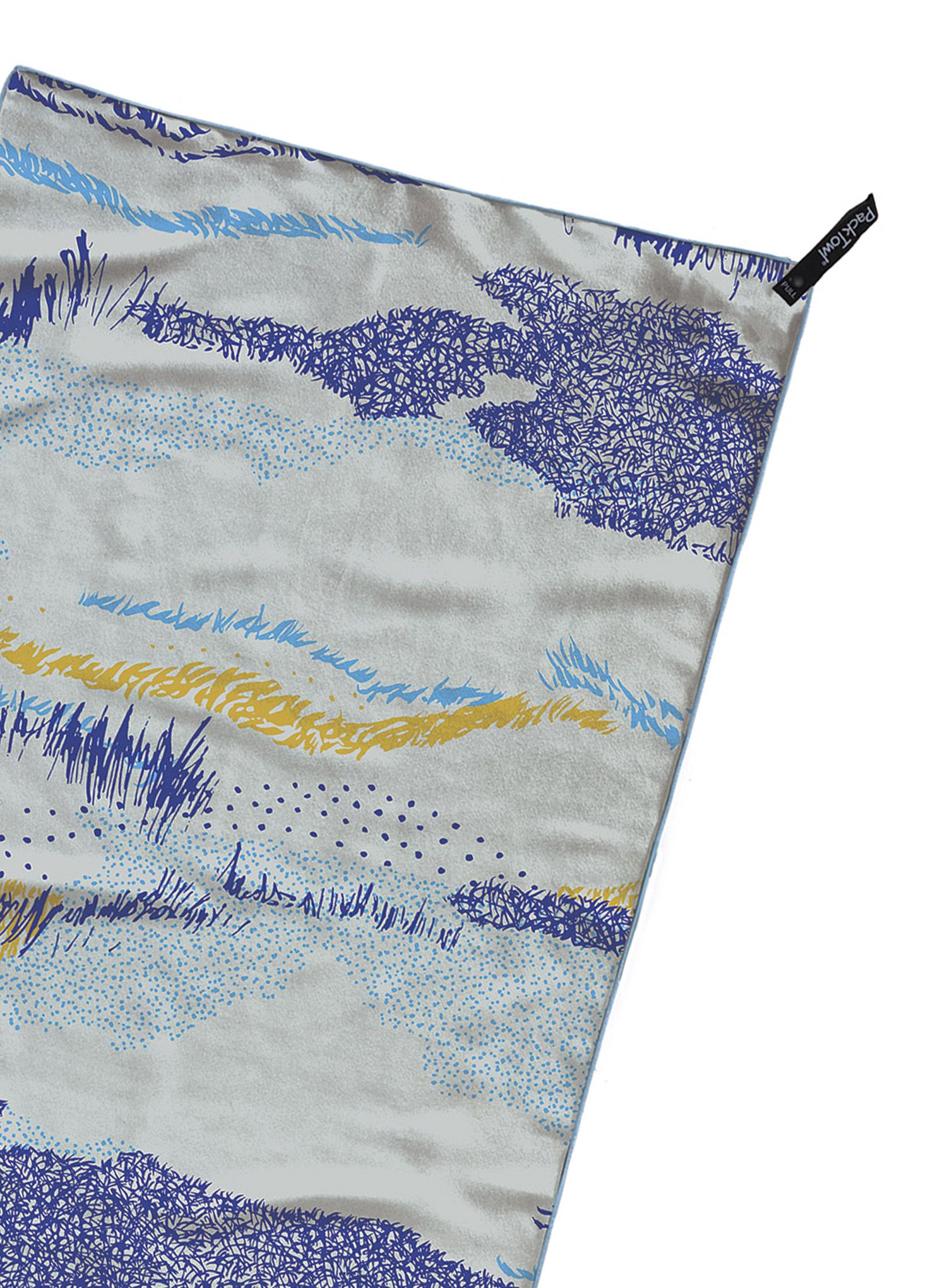 Pohodniška brisača PackTowl Personal Body - sand dune print