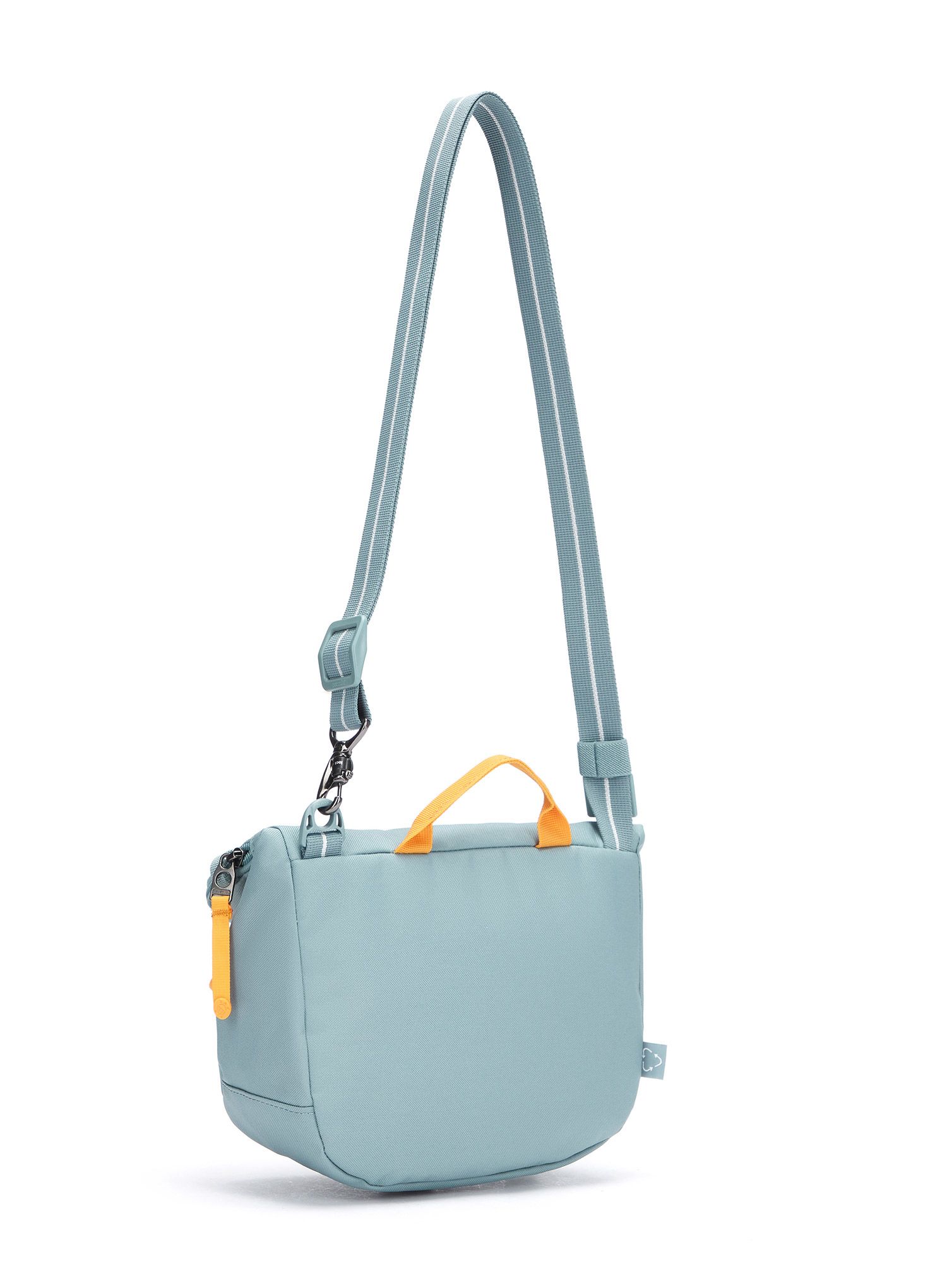 Torbica za čez ramo Pacsafe Go Saddle Crossbody - fresh mint