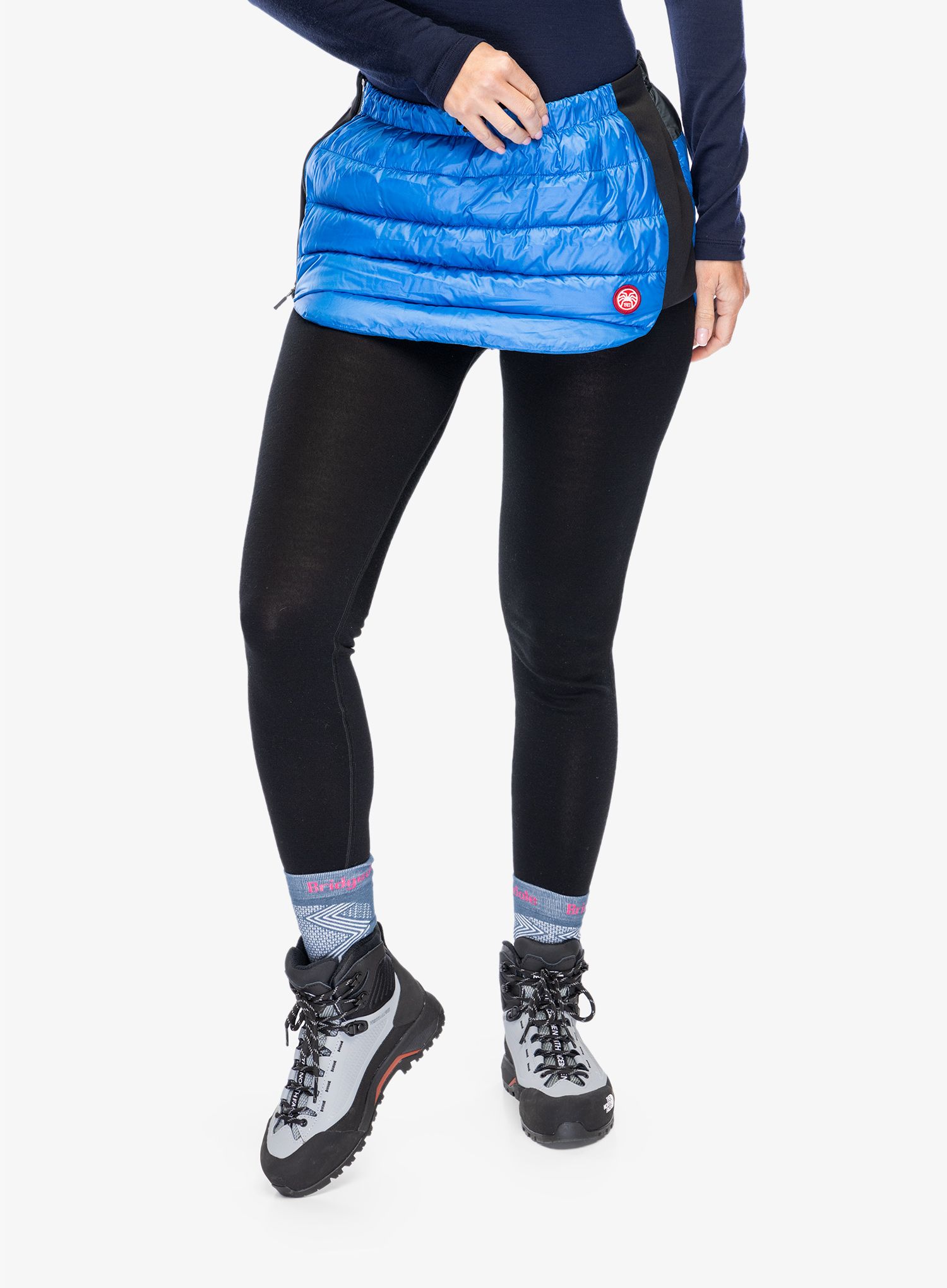 Podloženo krilo Pajak Mini Skirt - blue