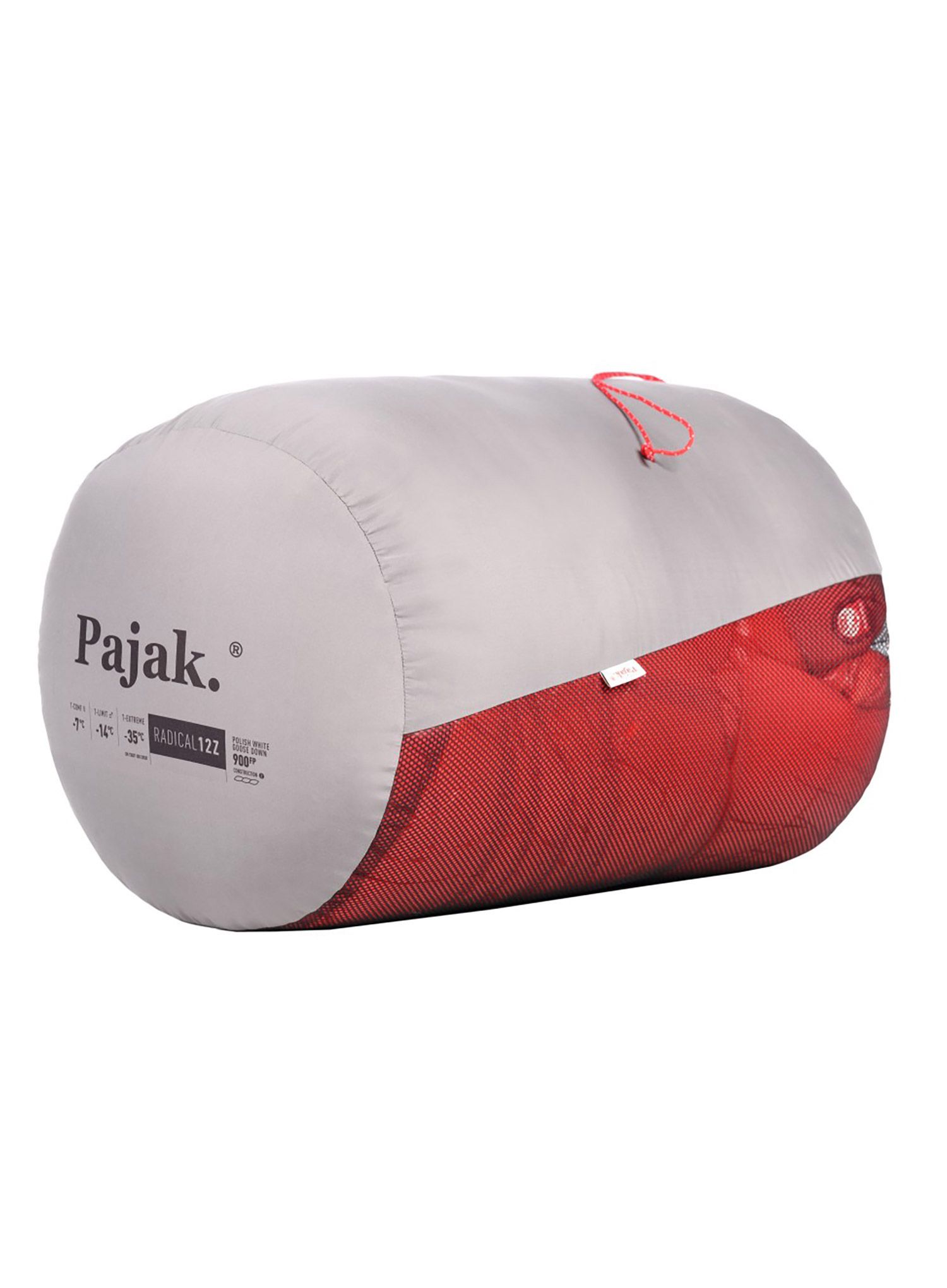 Spalna vreča Pajak Radical 12Z (205 cm) - red/red