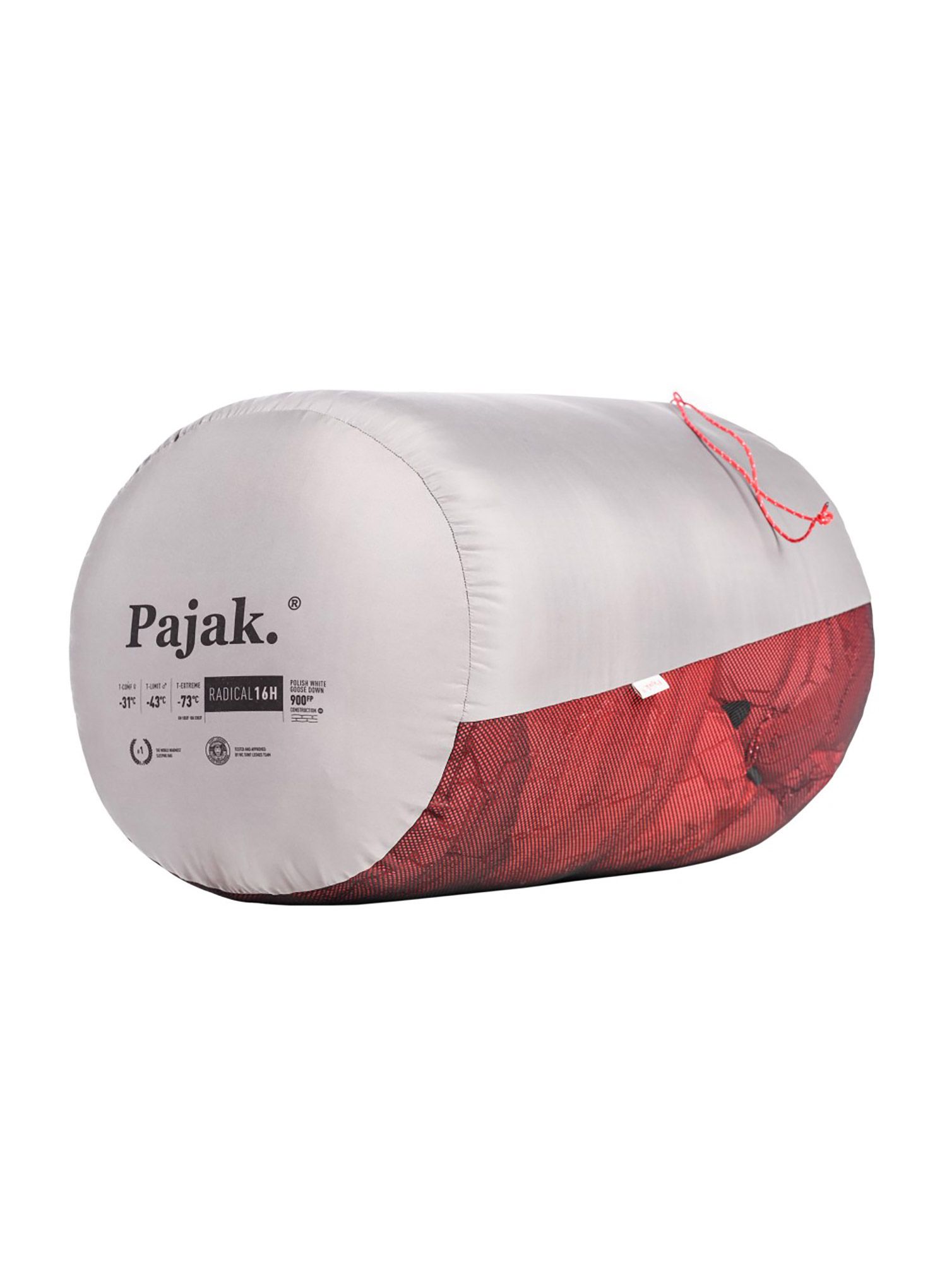 Spalna vreča Pajak Radical 16H (205 cm) - red