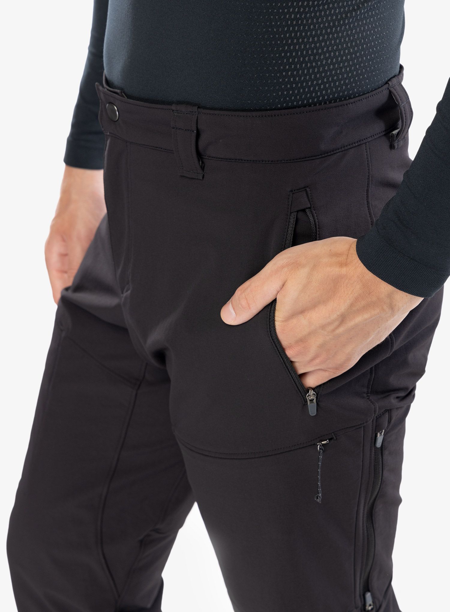Softshell hlače Patagonia Alpine Guide Pants - ink black