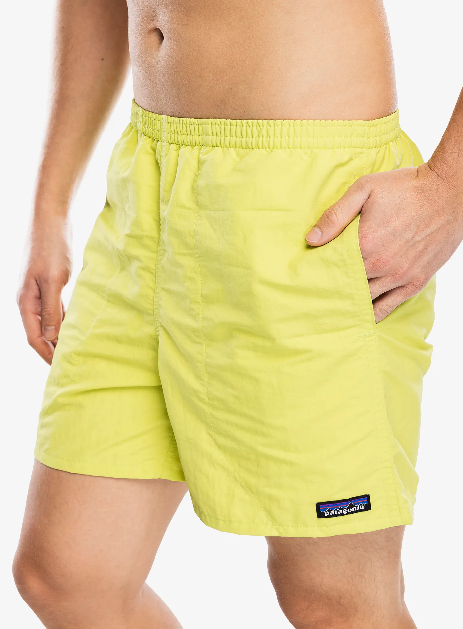 Pohodniške kratke hlače Patagonia Baggies Shorts 5 - phosphorus green